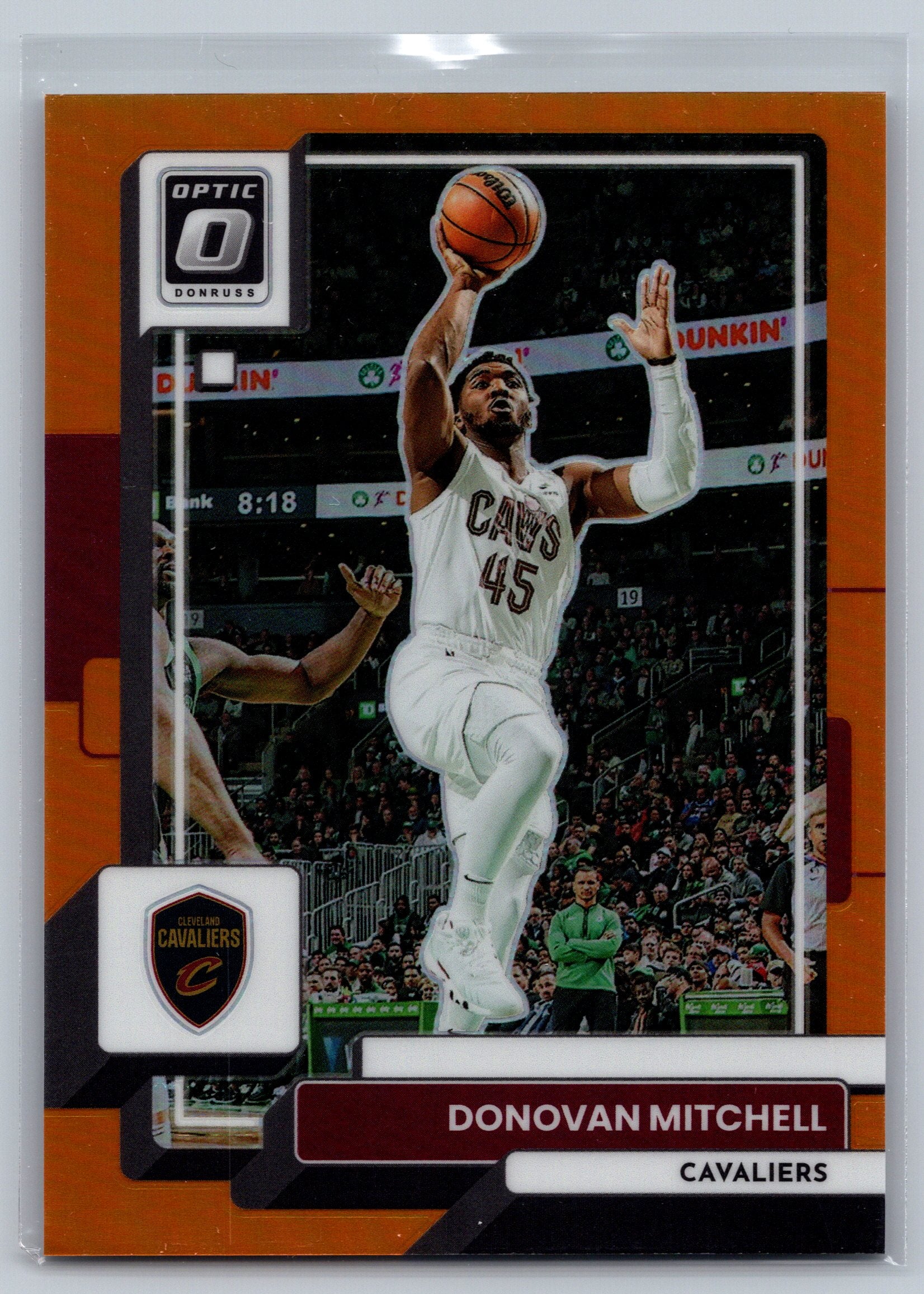 2022 Panini Optic Donovan Mitchell Orange /199 #72