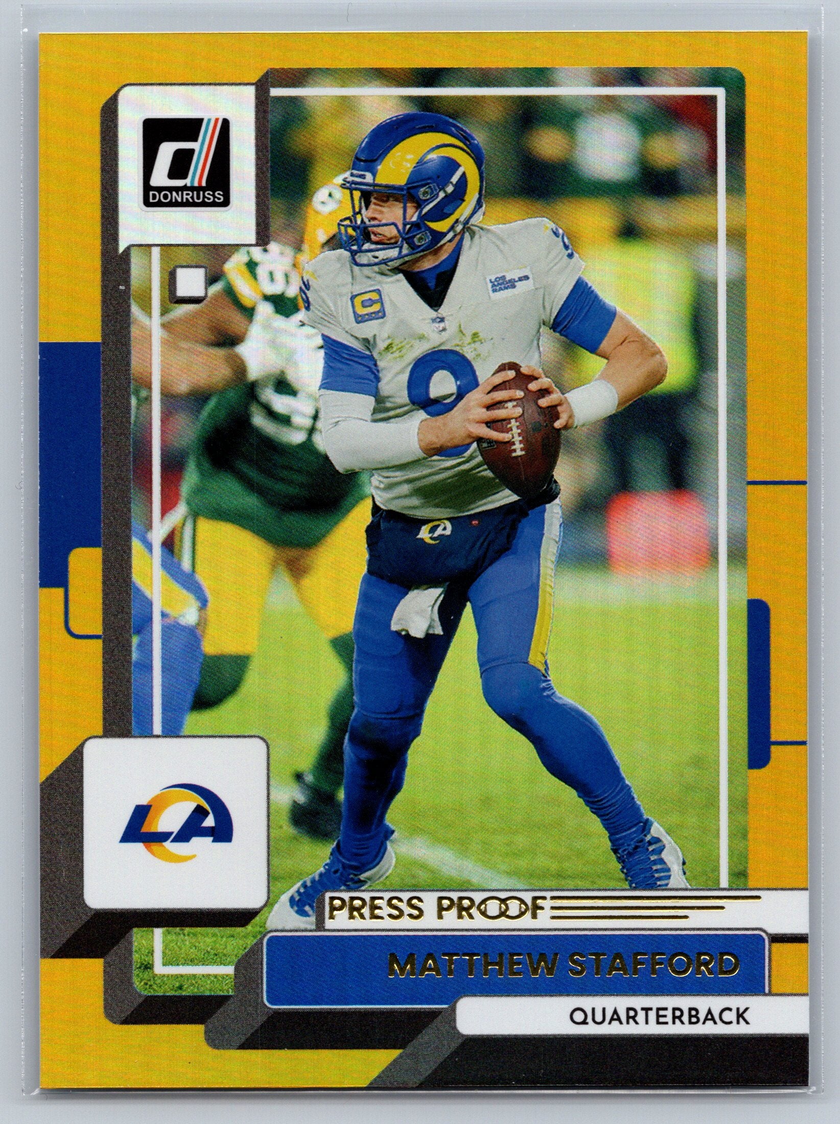 2022 Panini Donruss Mathew Stafford Press Proof #17