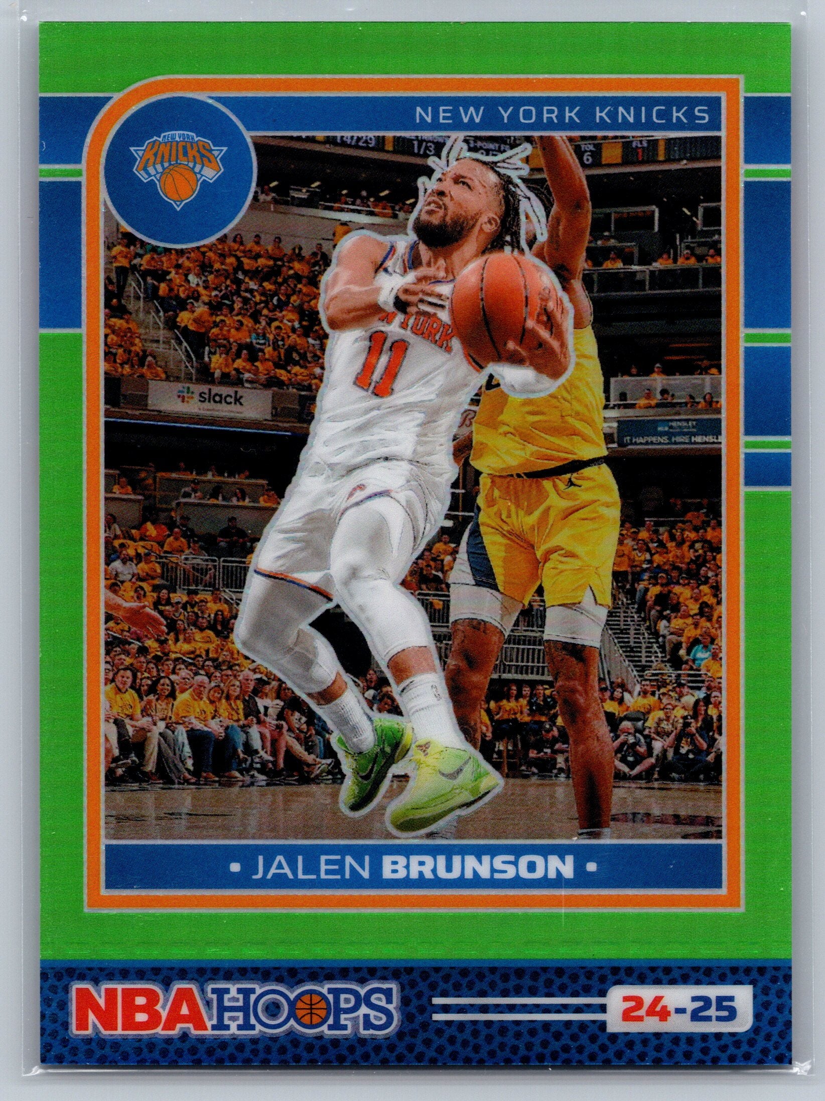 2024 Panini Optic Jalen Brunson Neon Green /149 #186