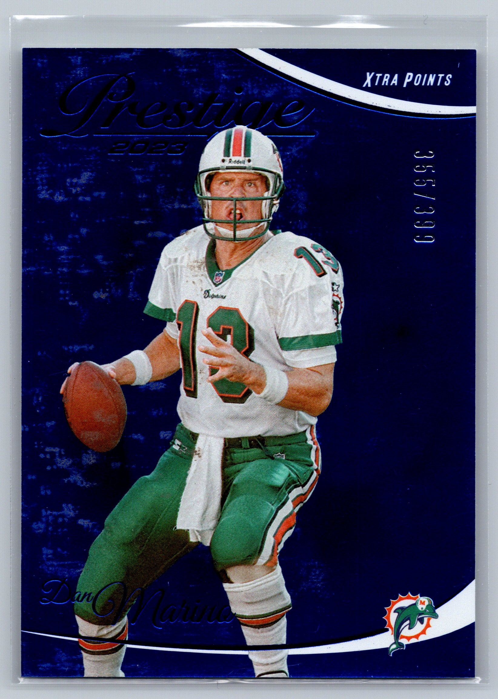 2023 Panini Prestige Dan Marino Blue /399 #178