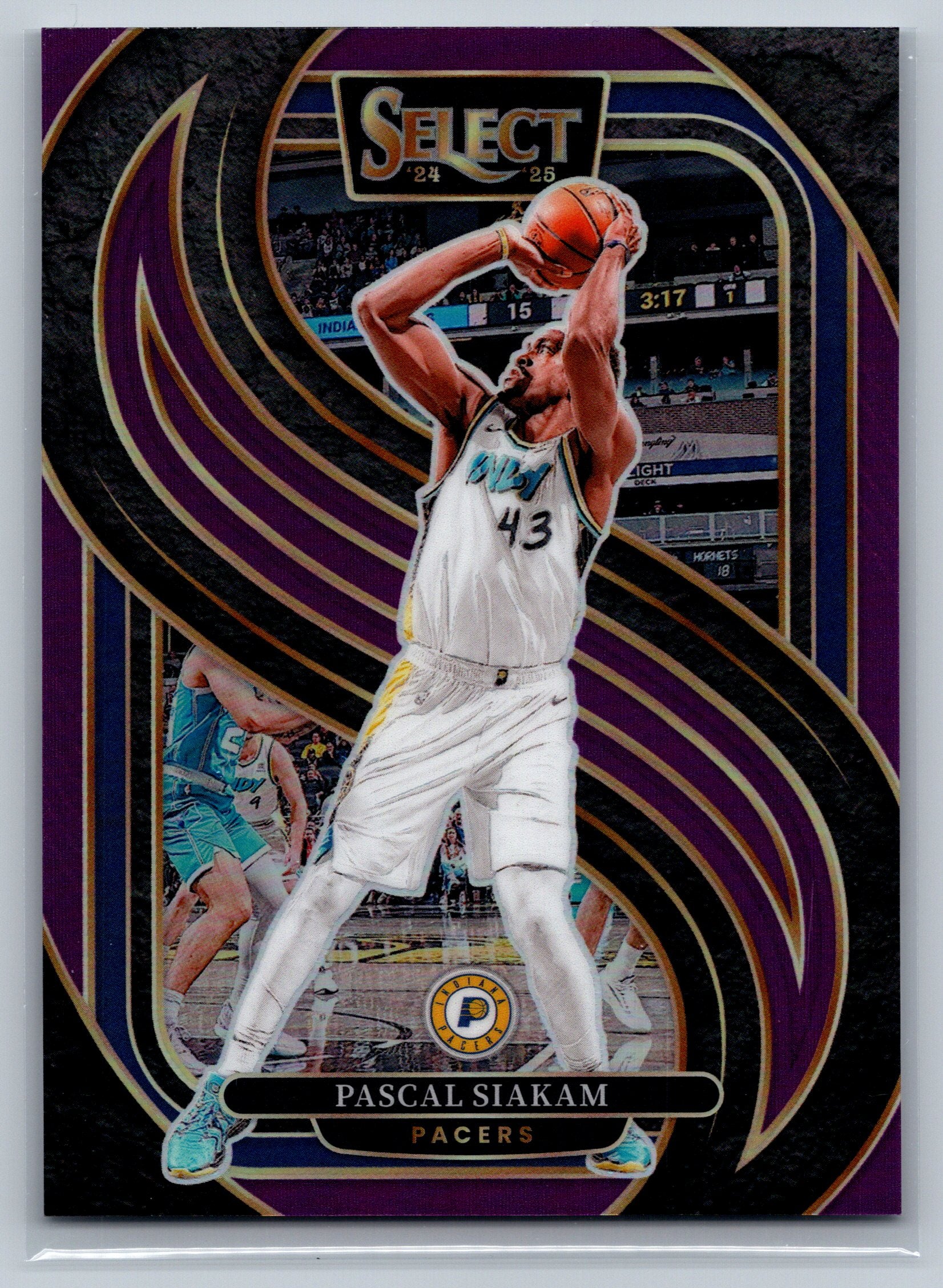 2024 Panini Select Pascal Siakam Purple Premier Level /99 #113