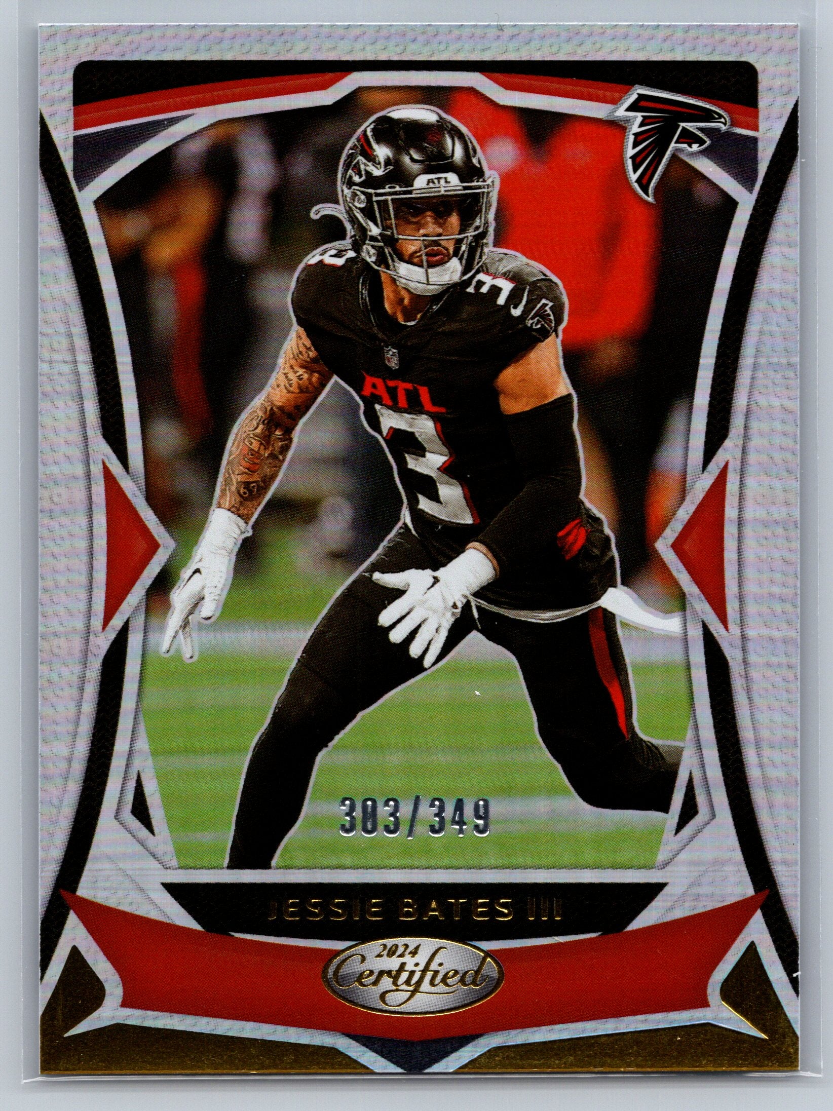 2024 Panini Certified Jessie Bates III /349 #57