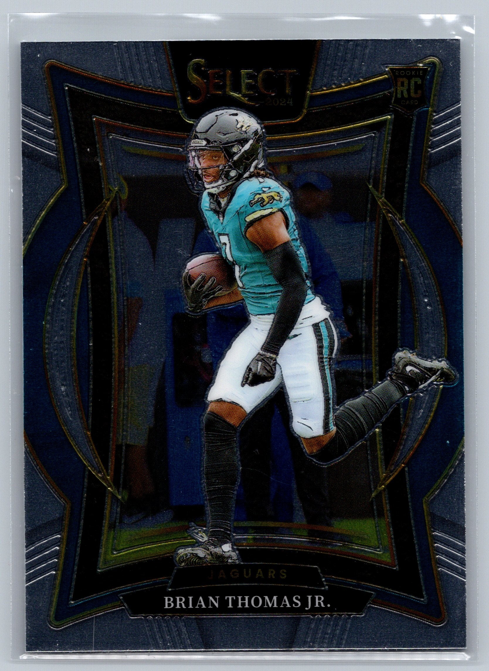2024 Panini Select Brian Thomas Jr. Concourse Level Rookie Card #91