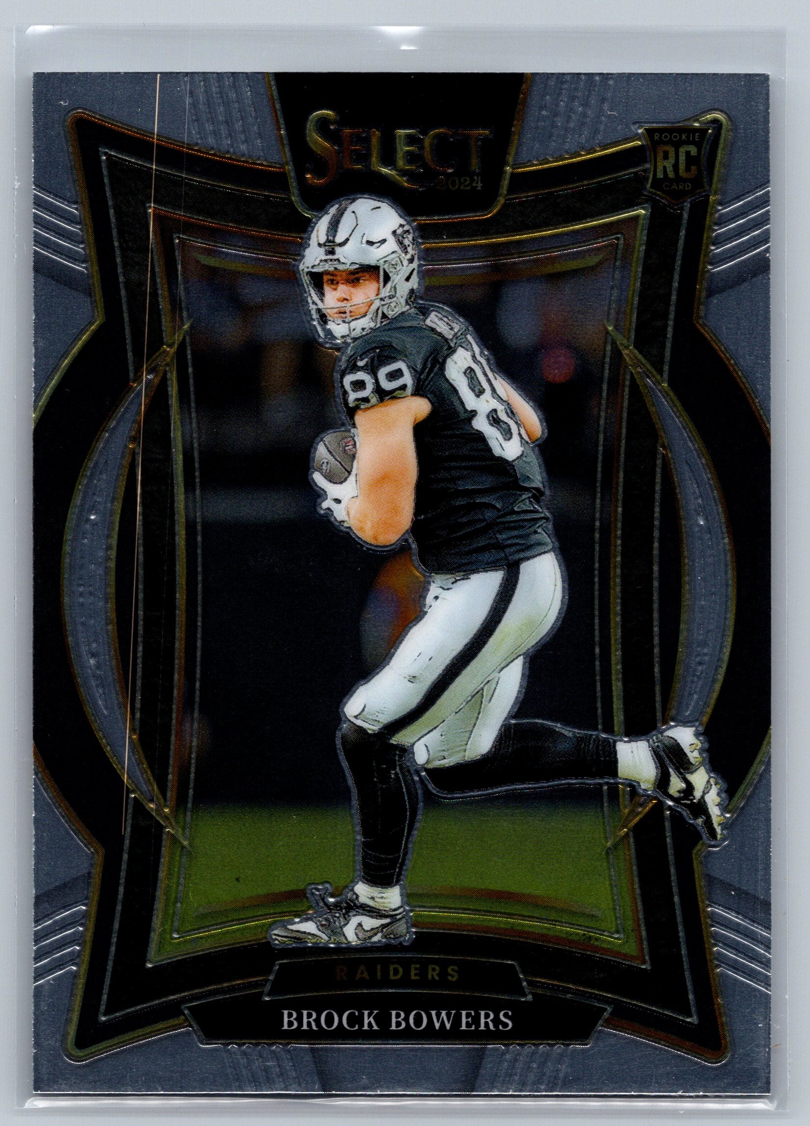 2024 Panini Select Brock Bowers Concourse Level Rookie Card #31