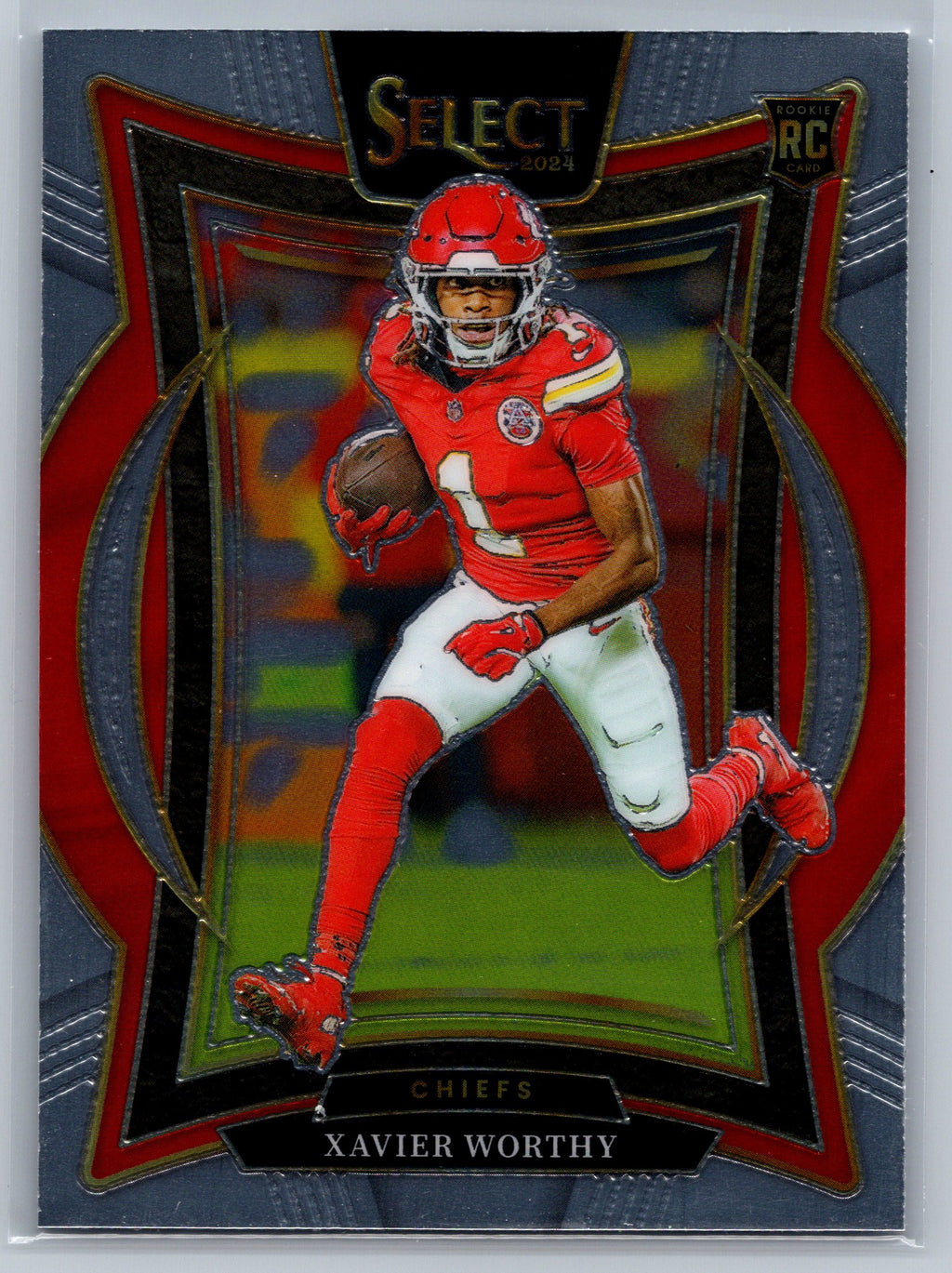 2024 Panini Select Xavier Worthy Concourse Level Rookie Card #32