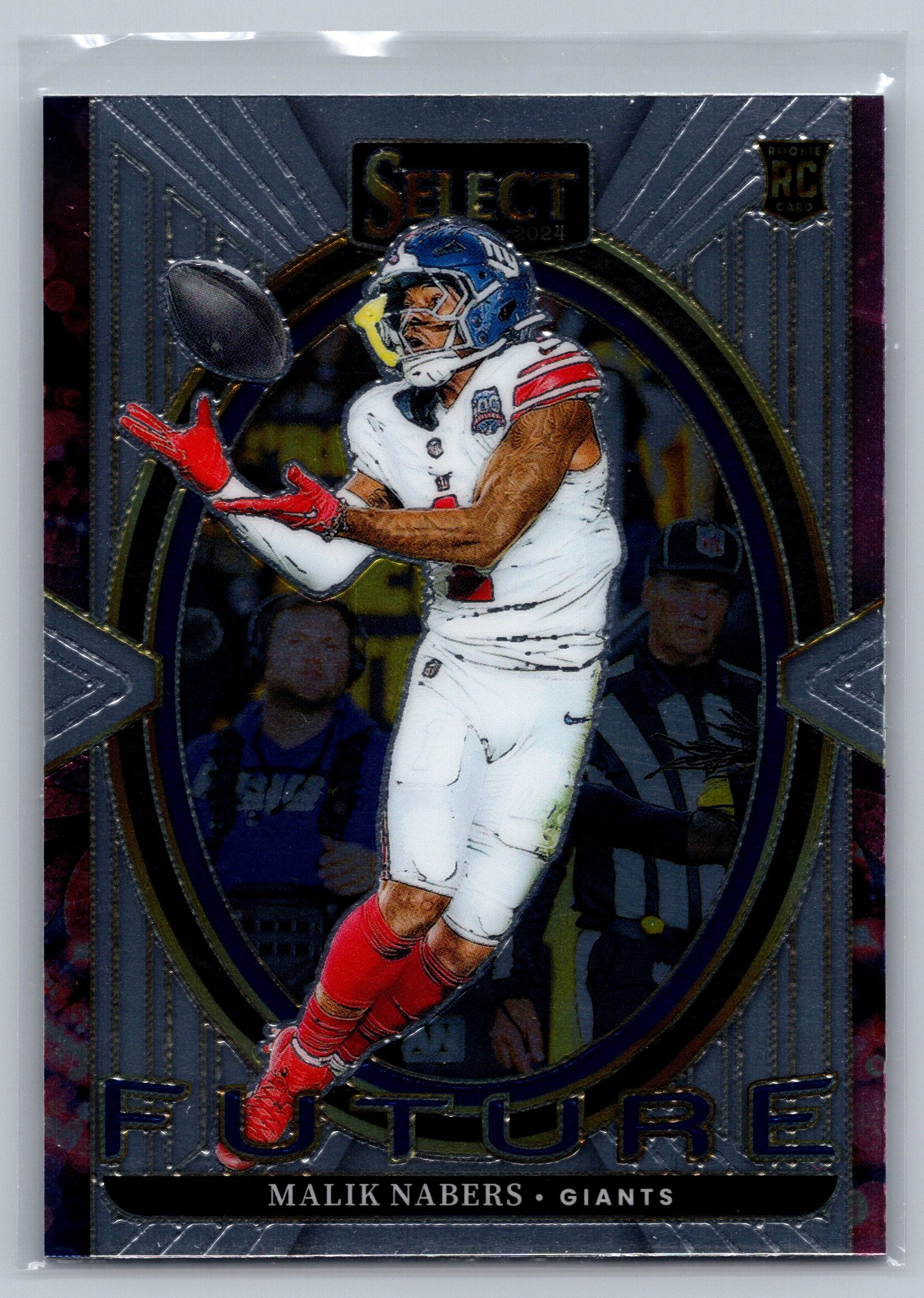 2024 Panini Select Malik Nabers Future Rookie Card #2