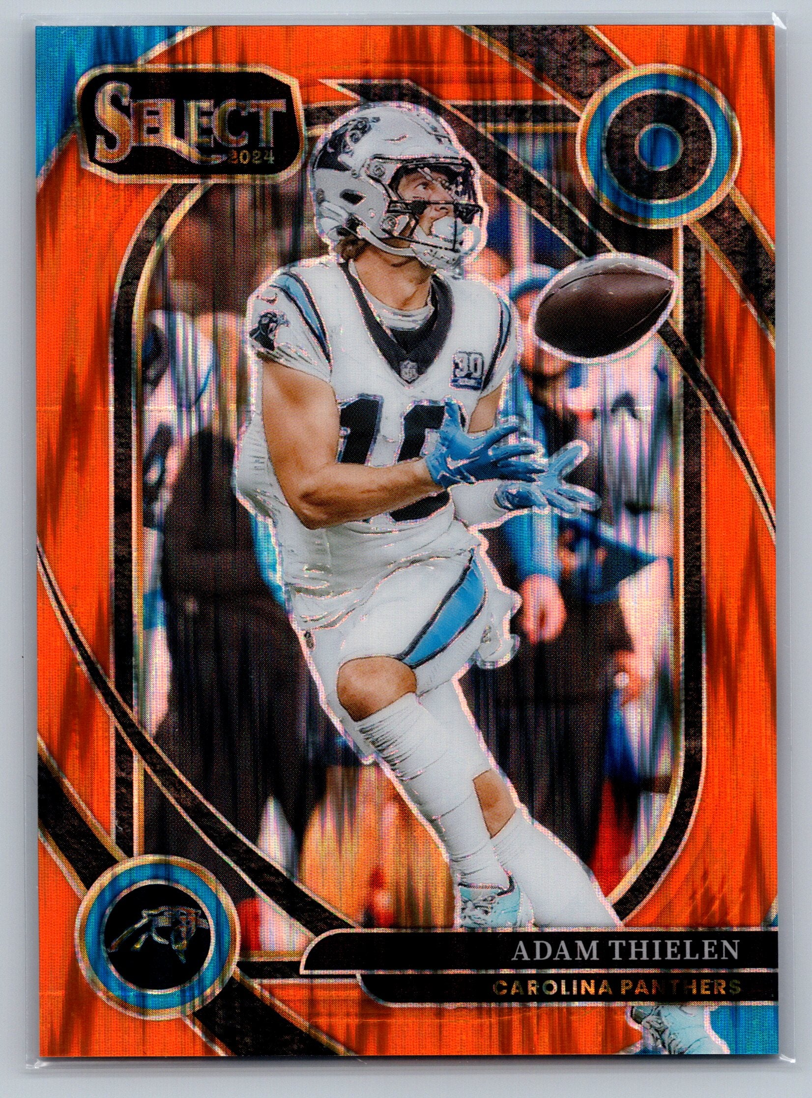 2024 Panini Select Adam Thielen Orange Clube Level /399 #202