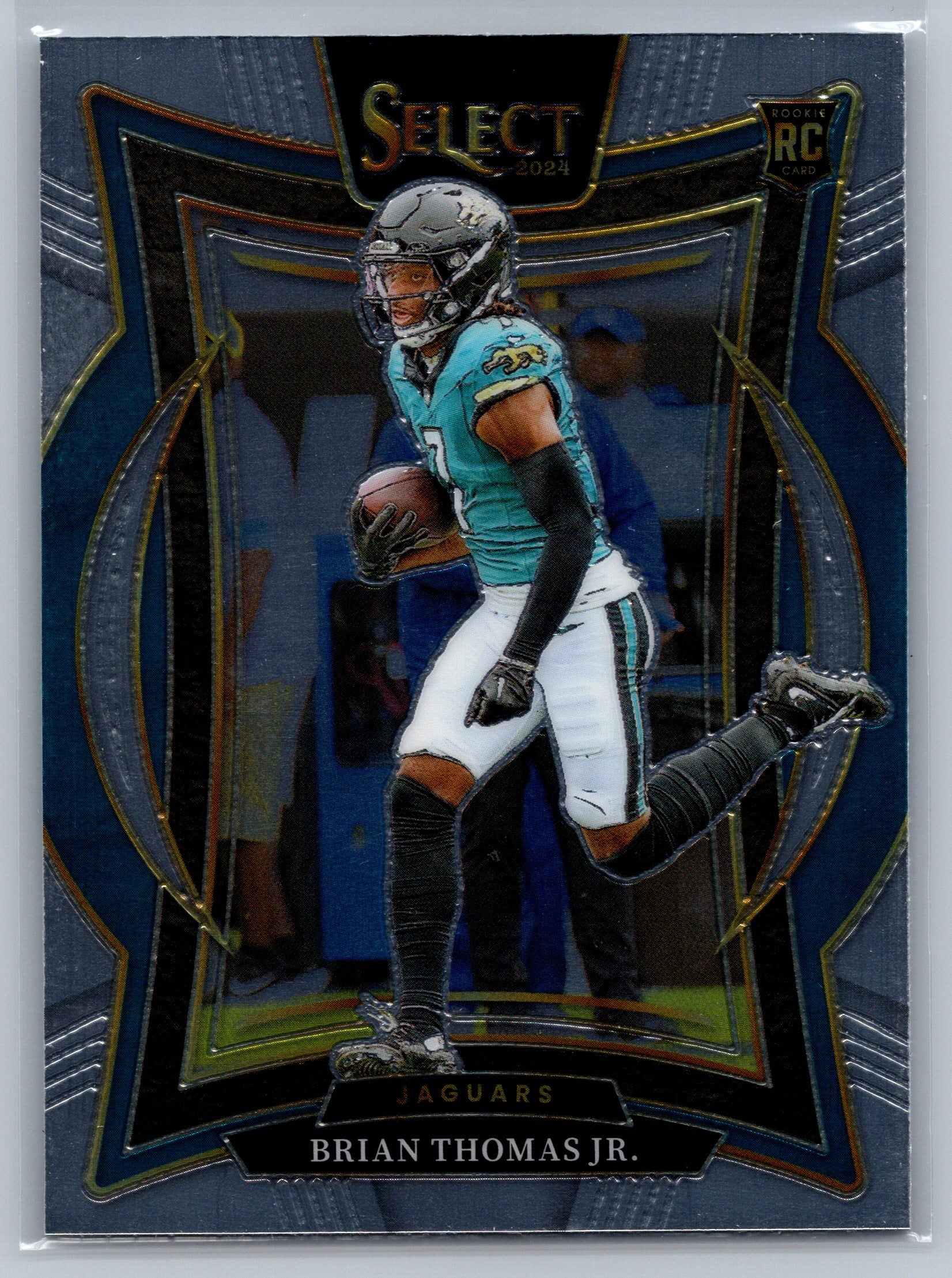 2024 Panini Select Brian Thomas Jr. Concourse Level Rookie Card #91