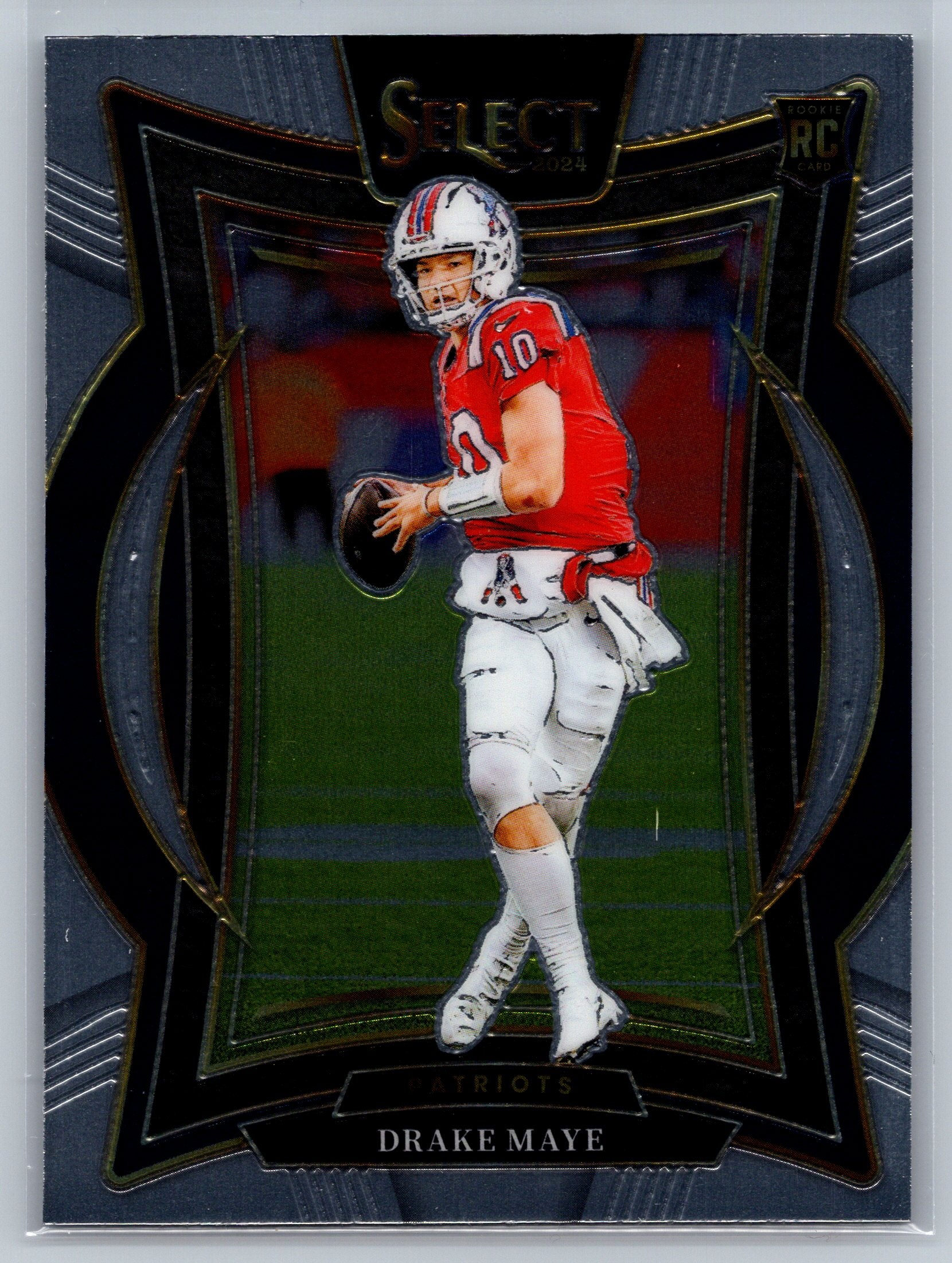 2024 Panini Select Drake Maye Concourse Level Rookie Card #27