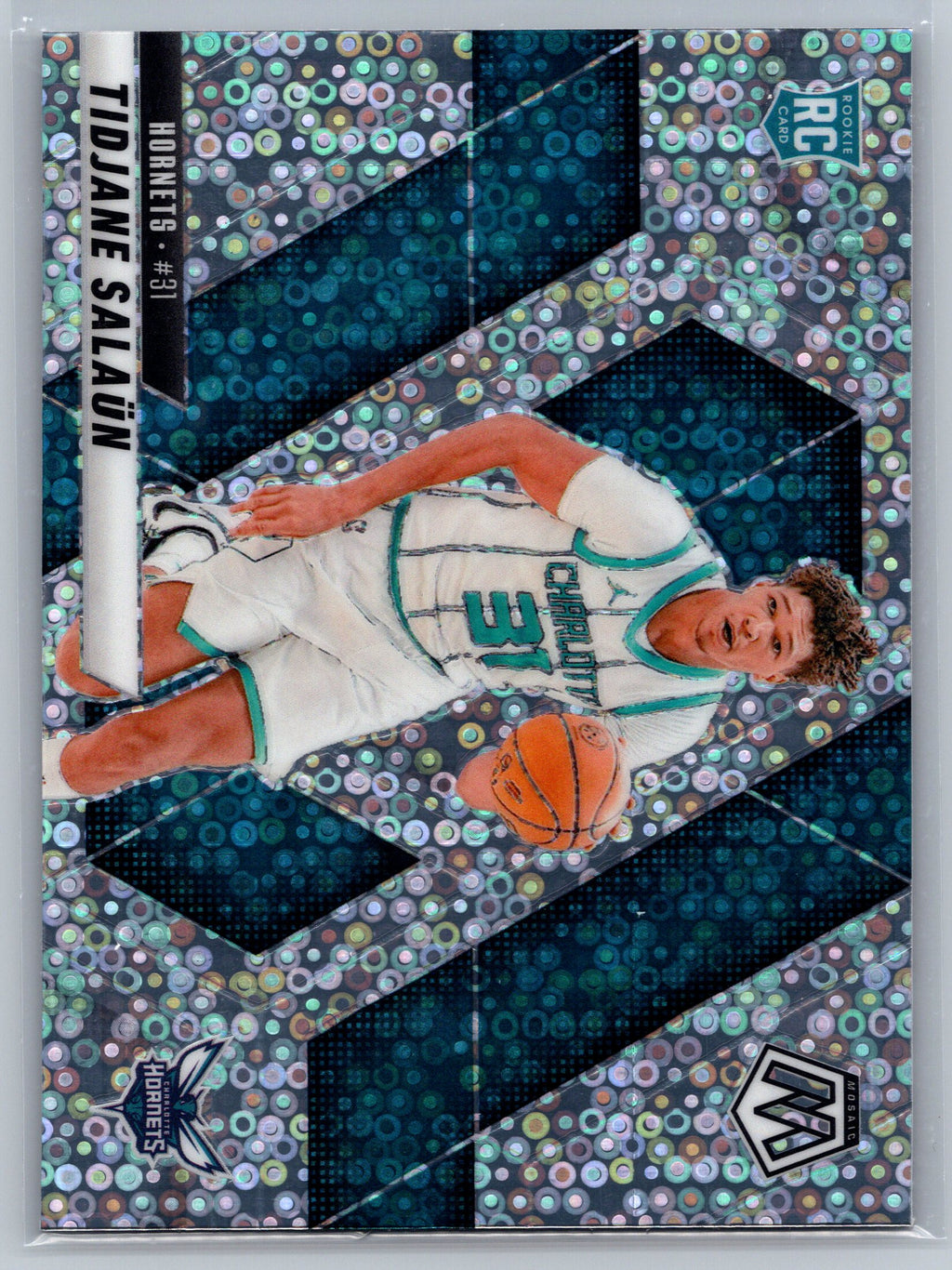 2024 Panini Mosaic Tidjane Salaun Fast Break Variation Rookie Card #241
