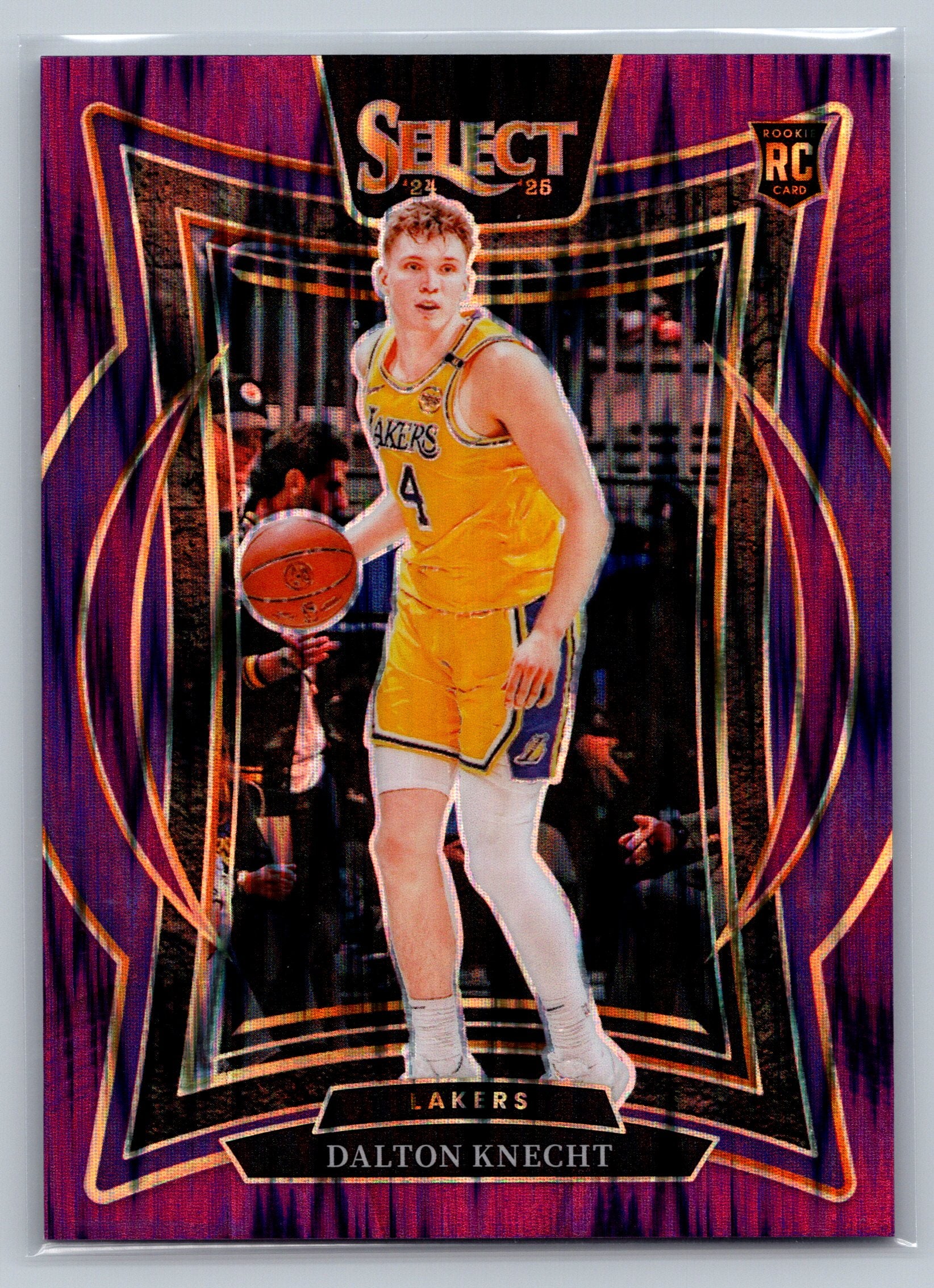 2024 Panini Select Dalton Knecth Purple Shock Rookie Card /249 #91