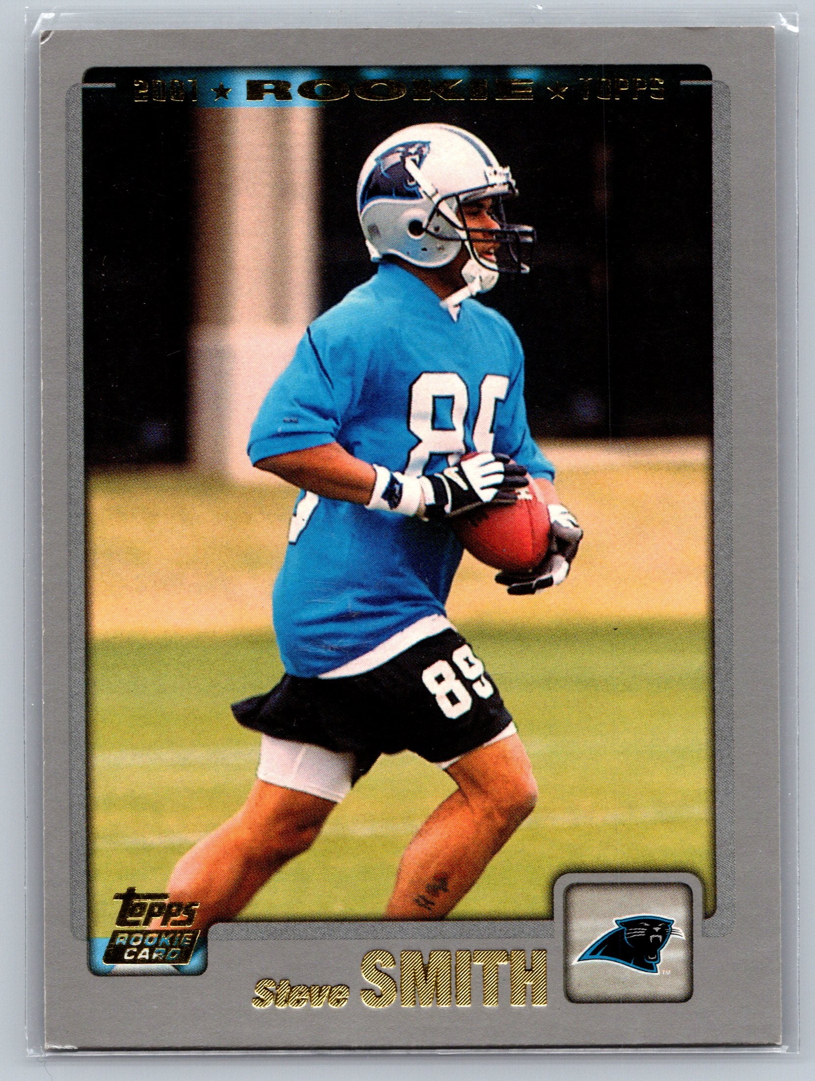 2001 Topps Steve Smith Rookie Card #321