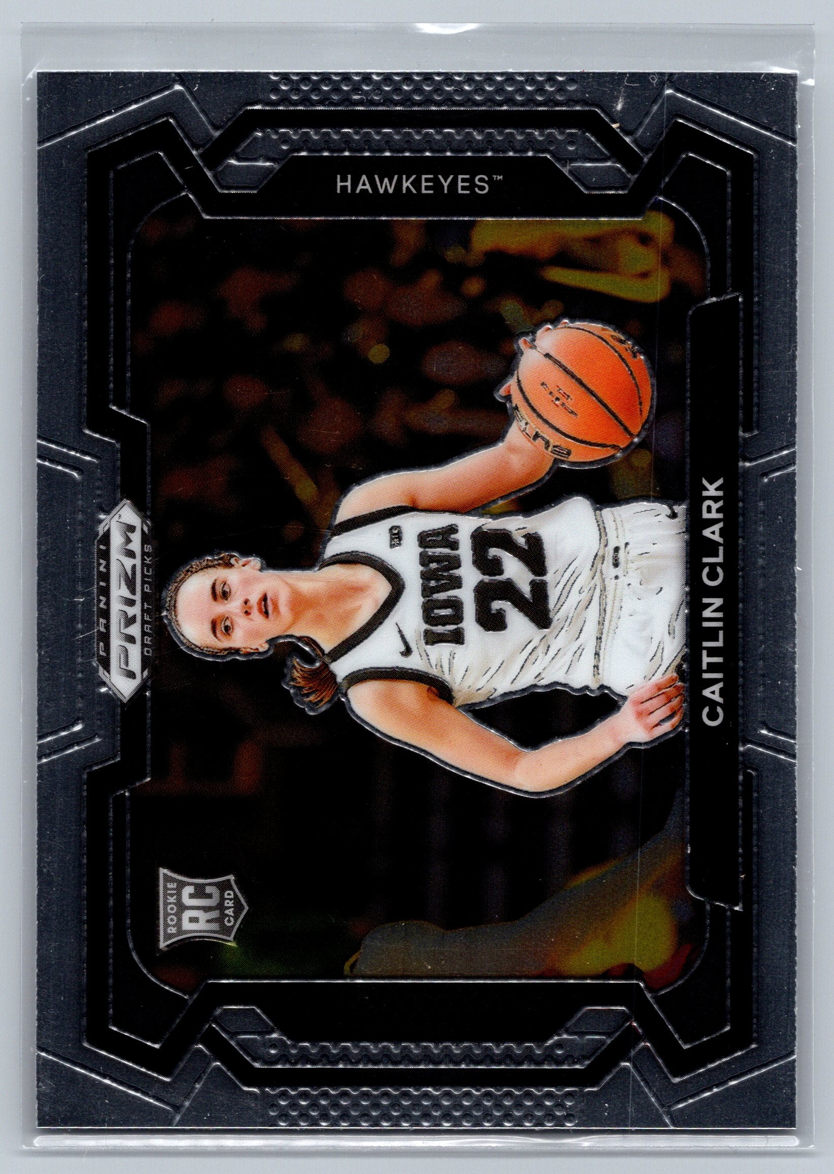 2024 Panini Prizm Draft Picks Caitlin Clark Variation Rookie Card #57
