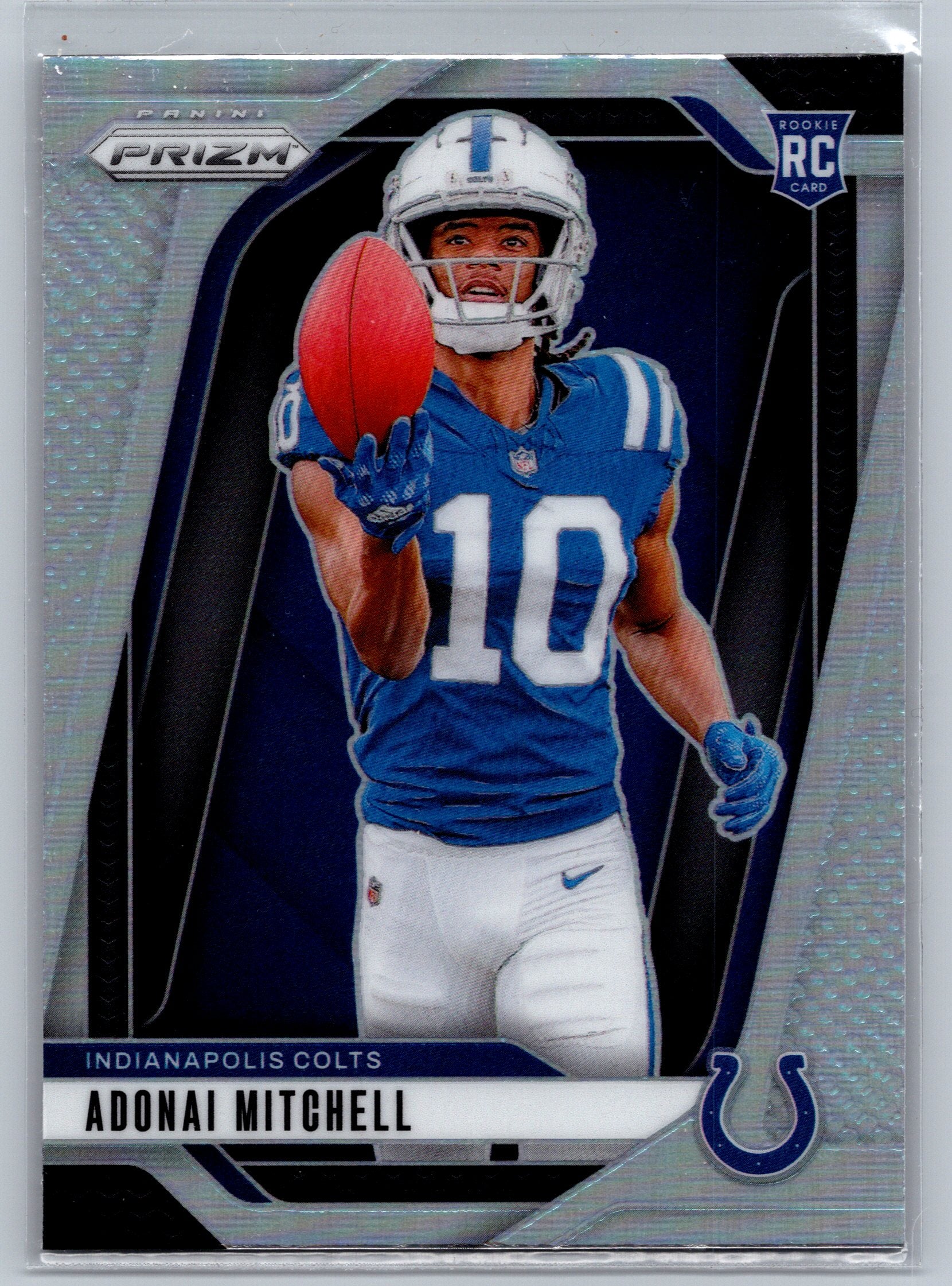 2024 Panini Prizm Adonai Mitchell Silver Variation Rookie Card #2