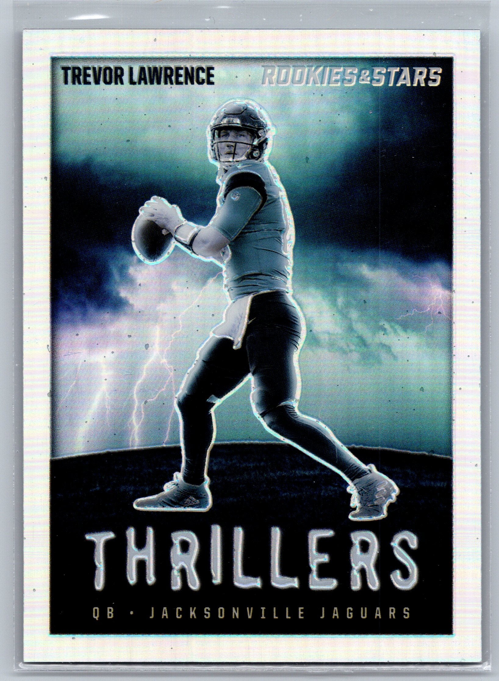 2023 Panini Rookies & Stars Trevor Lawrence Holo Thrillers #TH-14