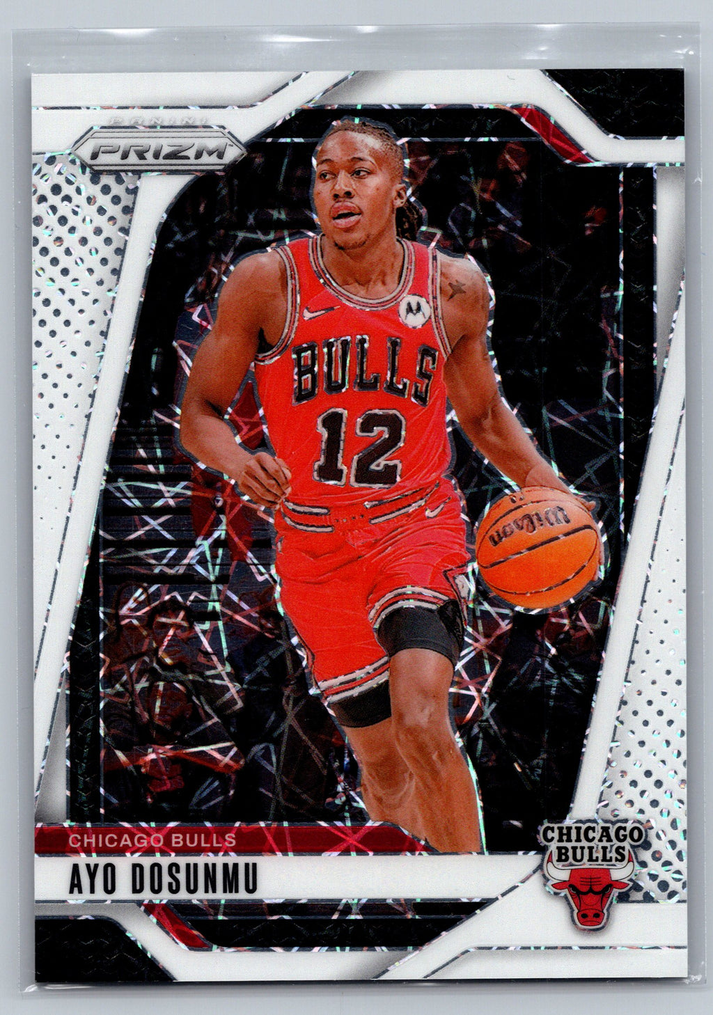 2024 Panini Prizm Ayo Dosunmu White Lazer /275 #121