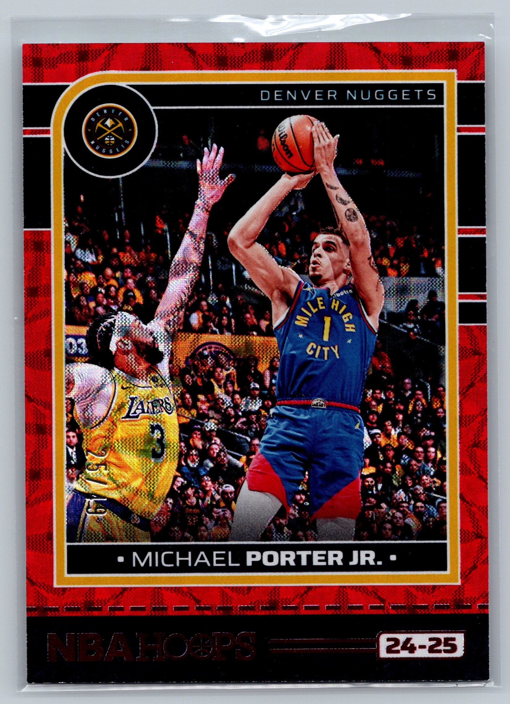 2024 Panini NBA Hoops Michael Porter Jr. Red /49 #187