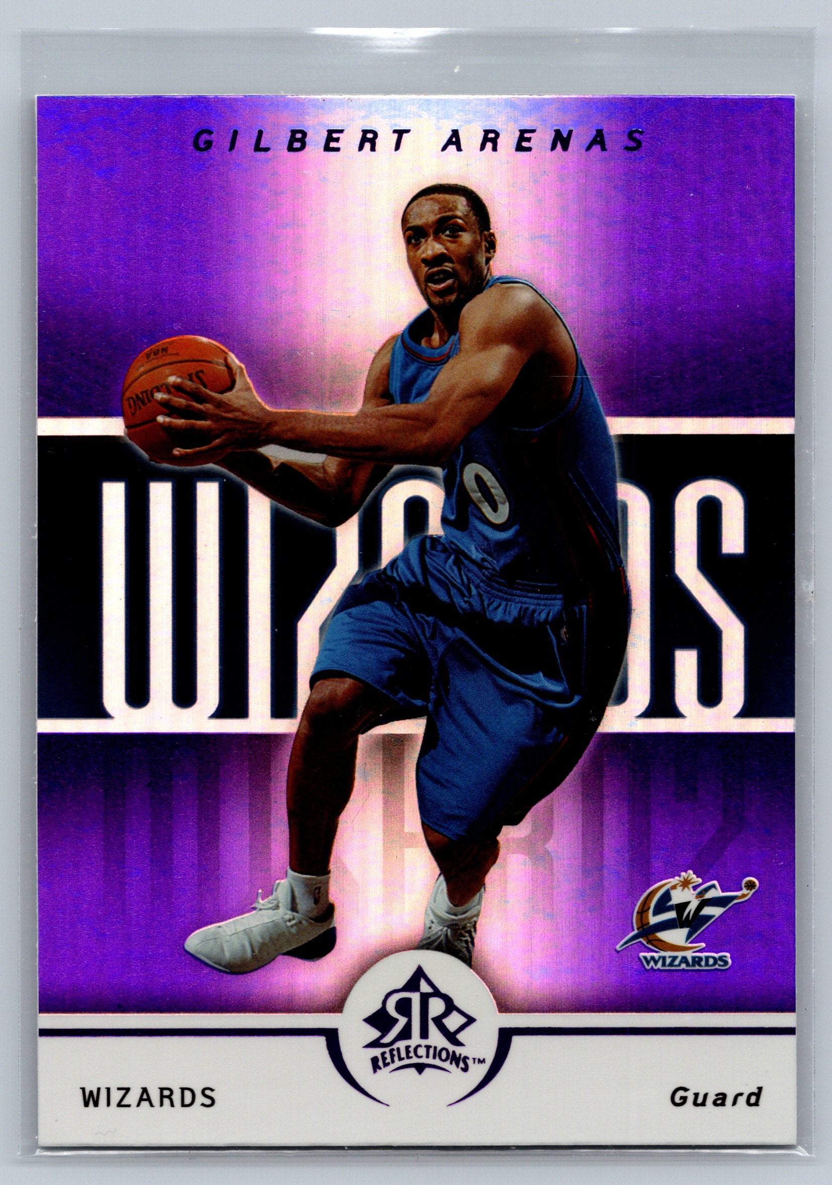 2005 Upper Deck Reflections Gilbert Arenas #100