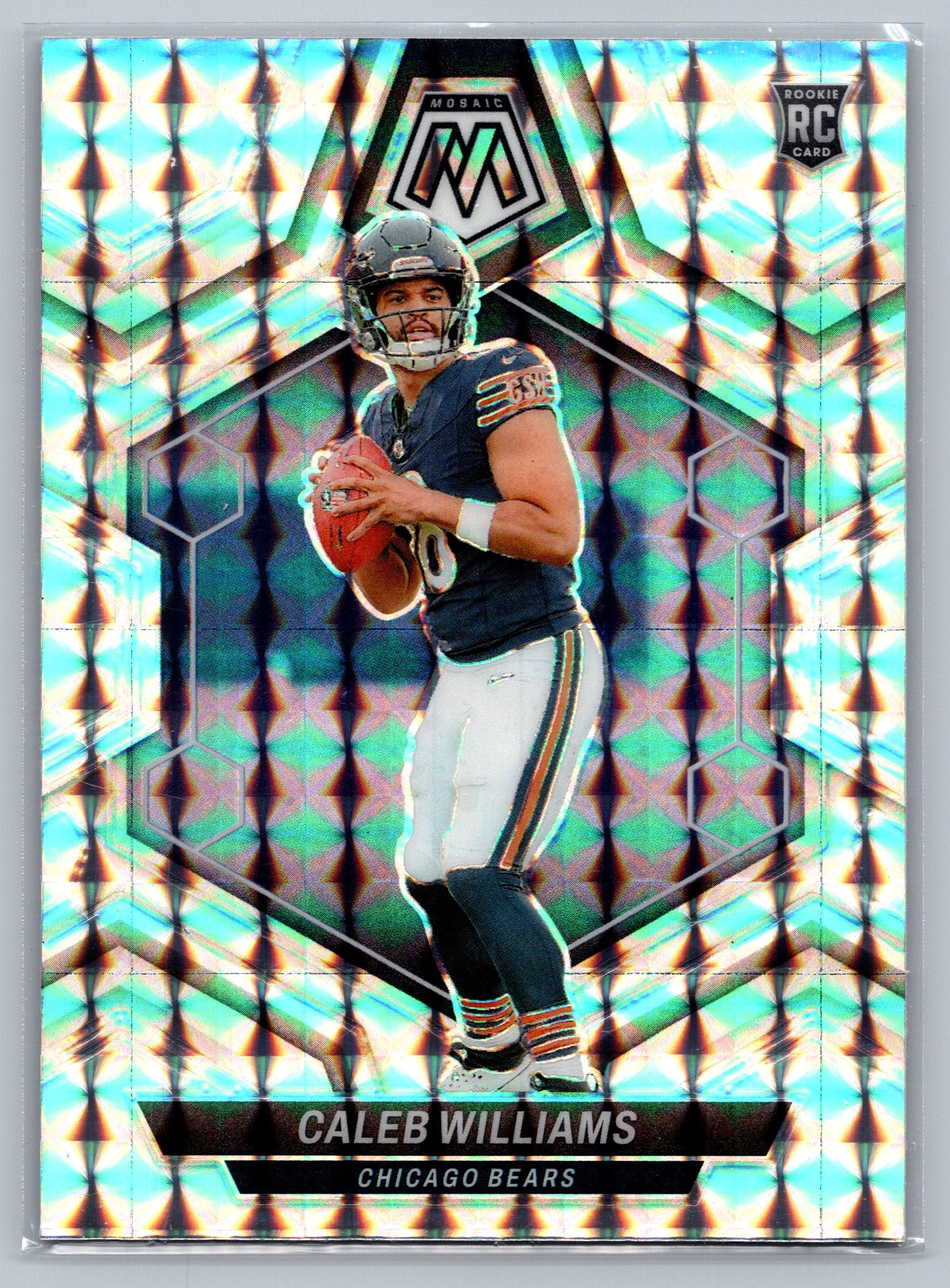 2024 Panini Mosaic Caleb Williams Mosaic Rookie Card #301