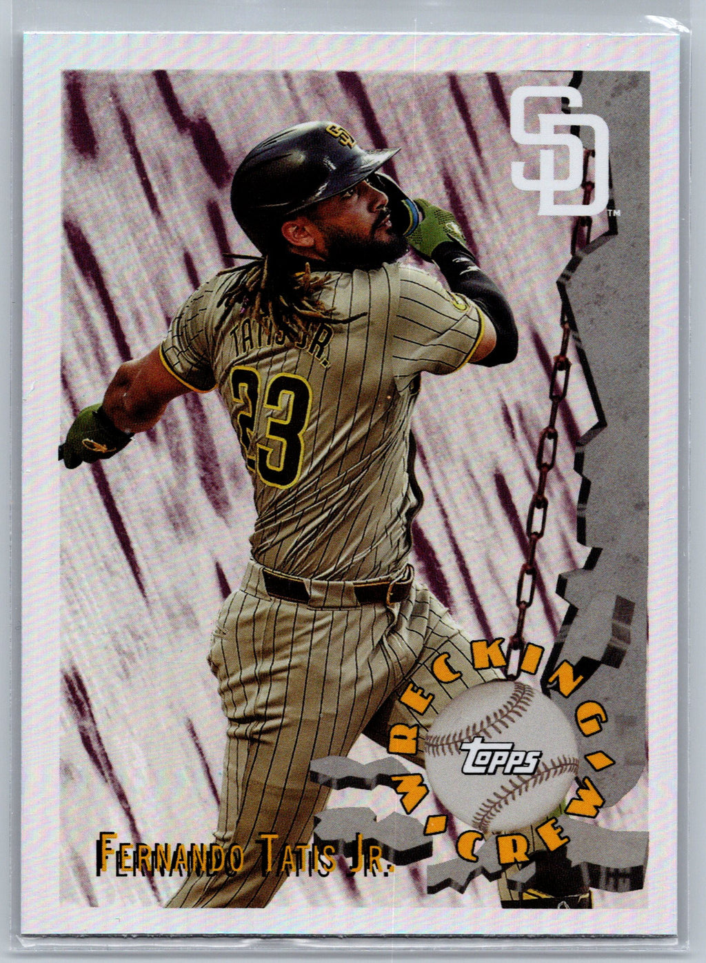 2024 Topps Fernando Tatis Jr. Holo Wrecking Crew #96WC-24