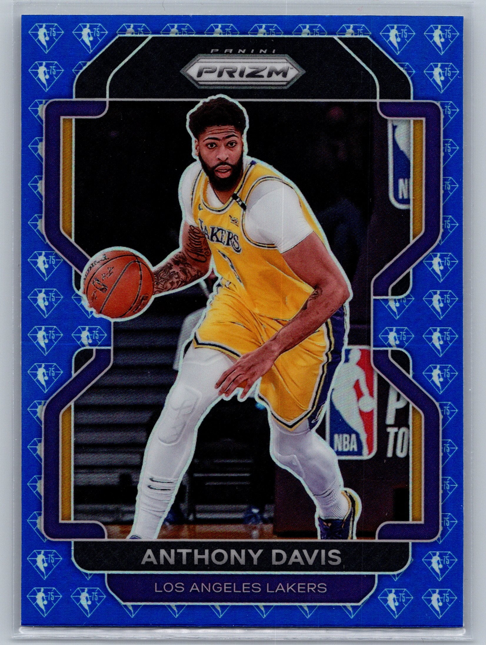 2021 Panini Prizm Anthony Davis 75th Anniversary #53