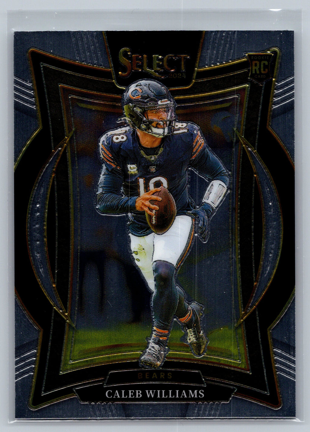 2024 Panini Select Caleb Williams Concourse Level Rookie Card #