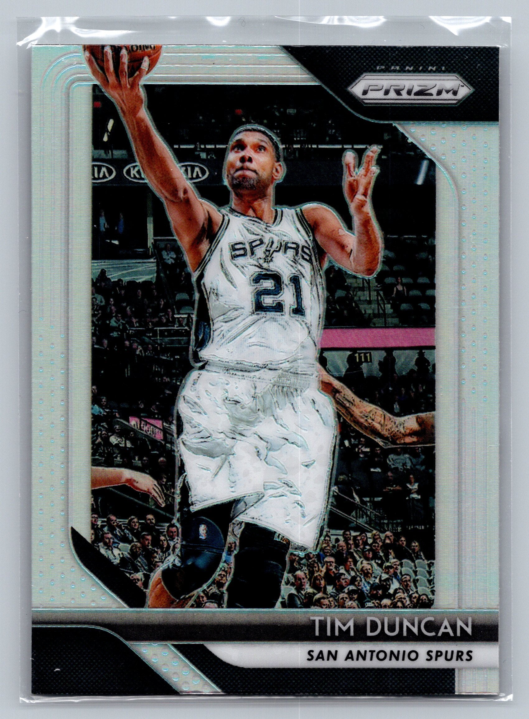 2018 Panini Prizm Tim Duncan Silver #225