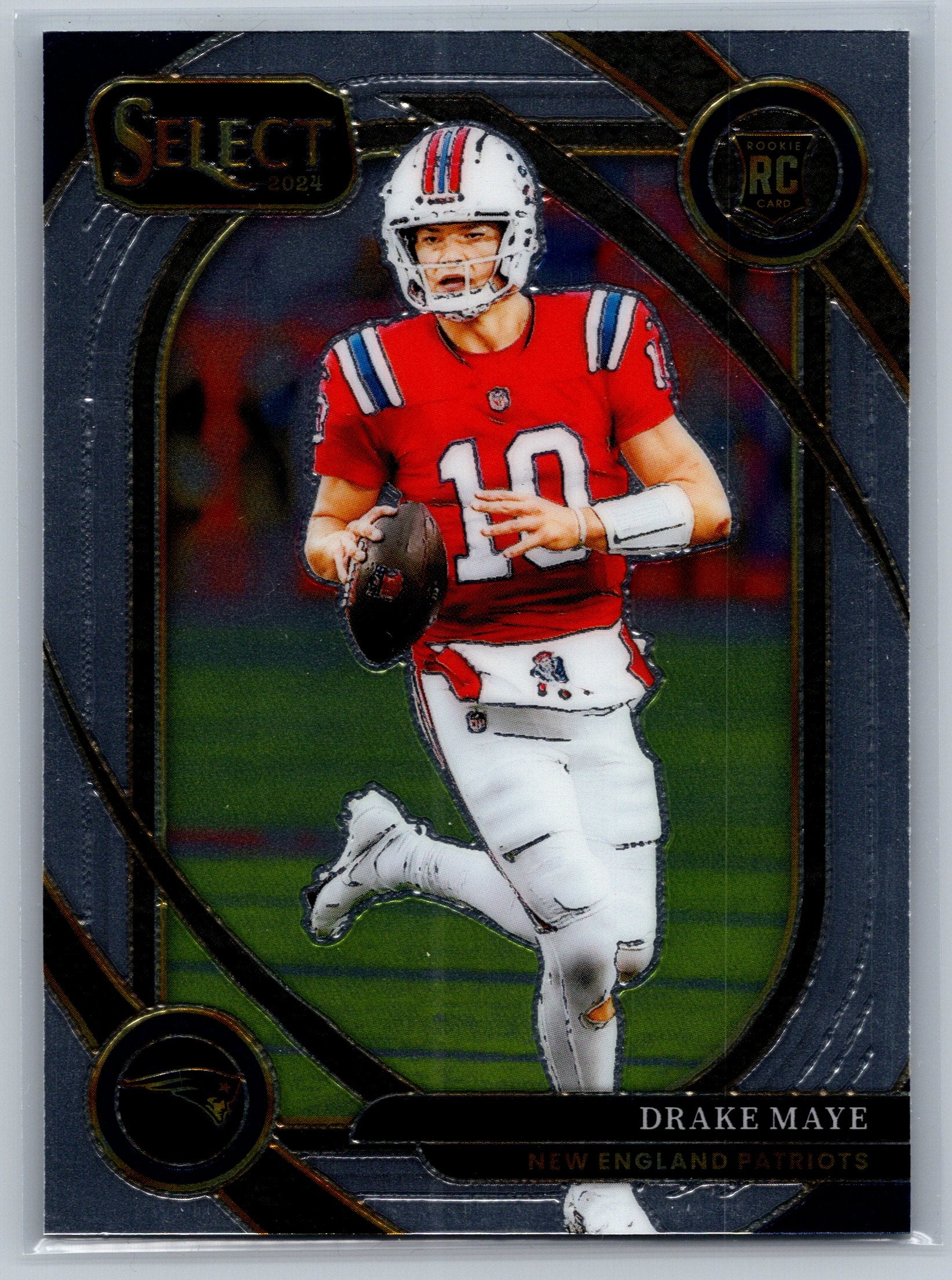 2024 Panini Select Drake Maye Club Level Rookie Card #218