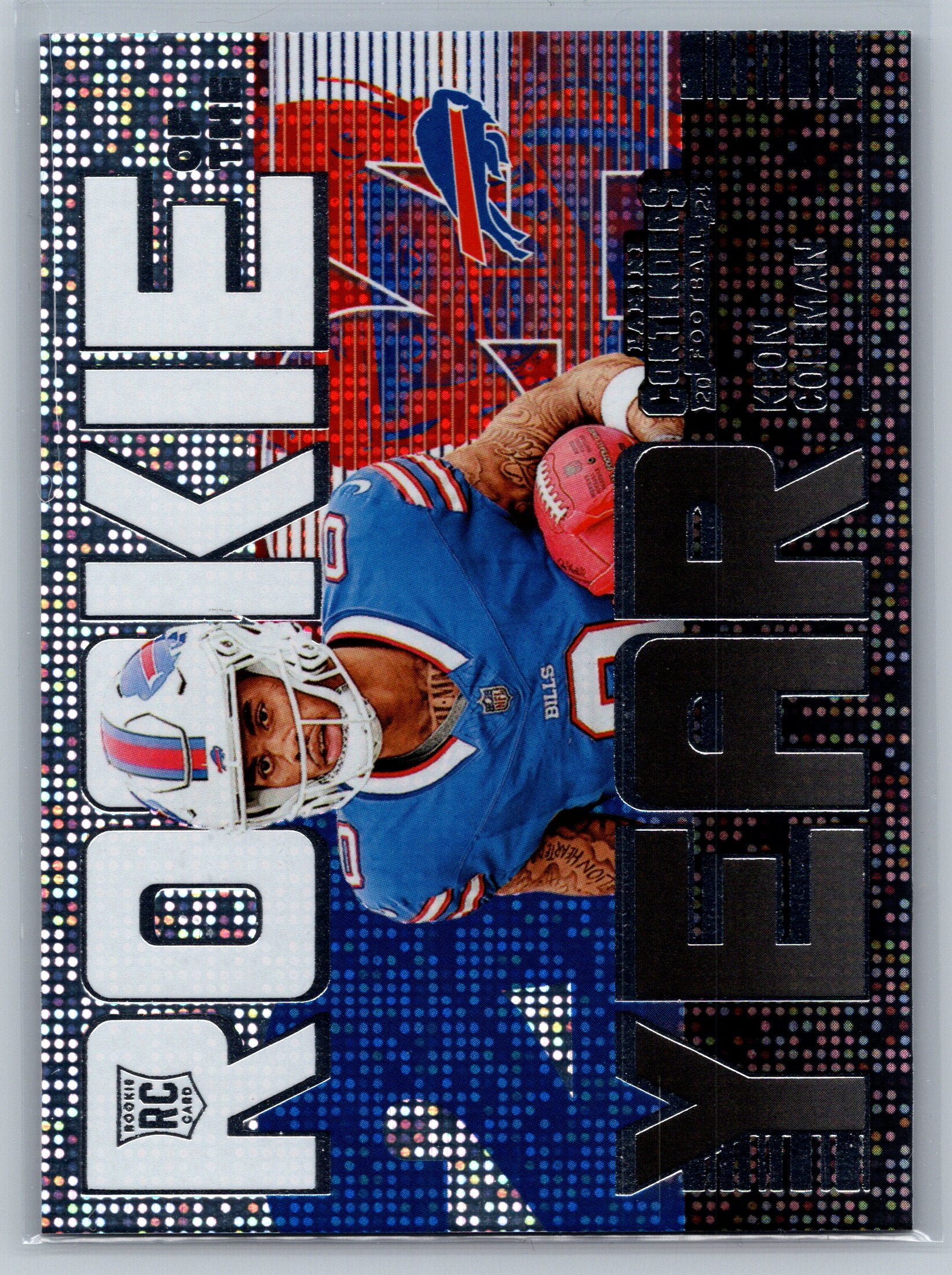 2024 Panini Contenders Keon Coleman Rookie Year Rookie Card #12