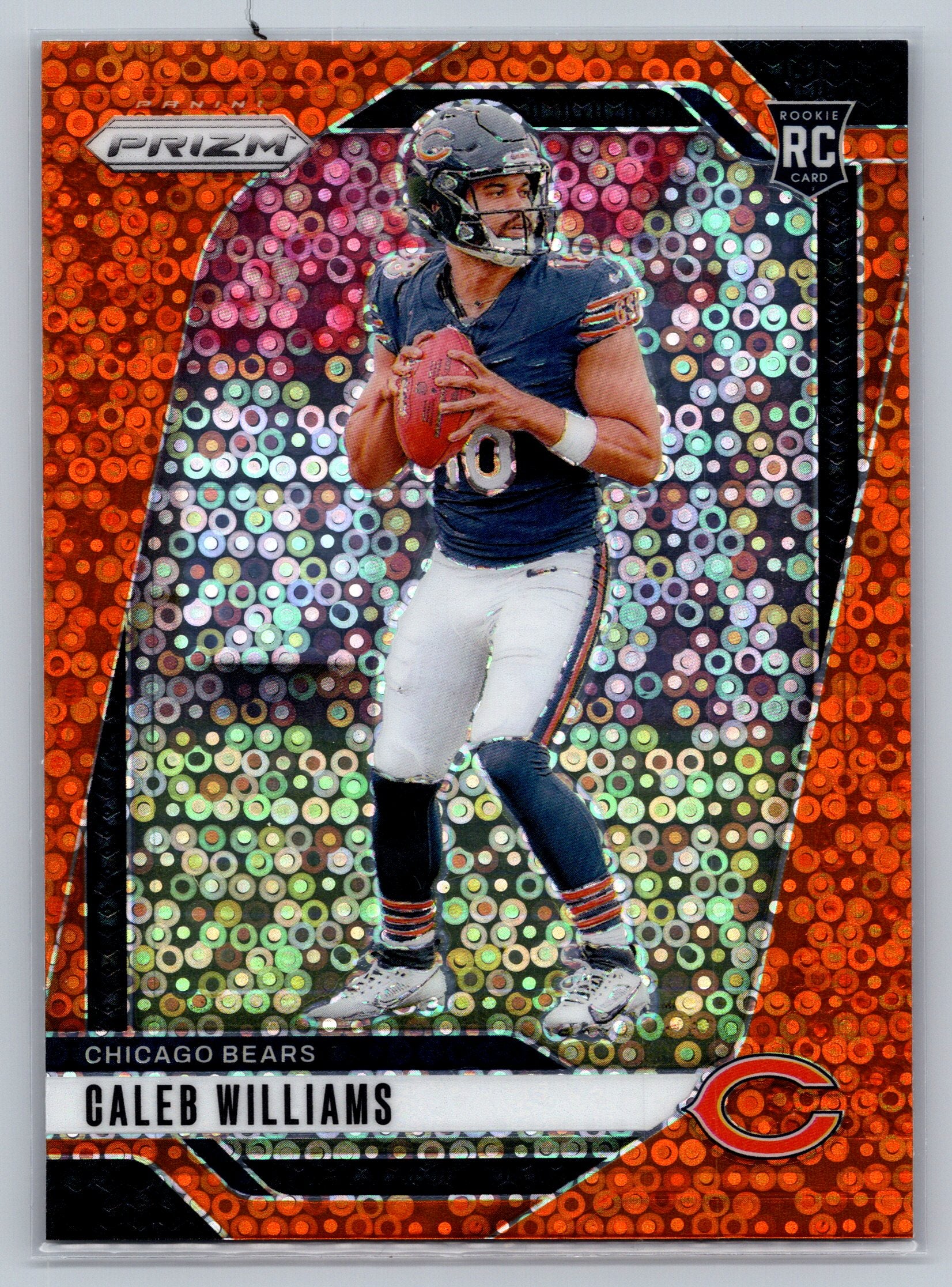 2024 Panini Prizm Caleb Williams Disco Rookie Card #301