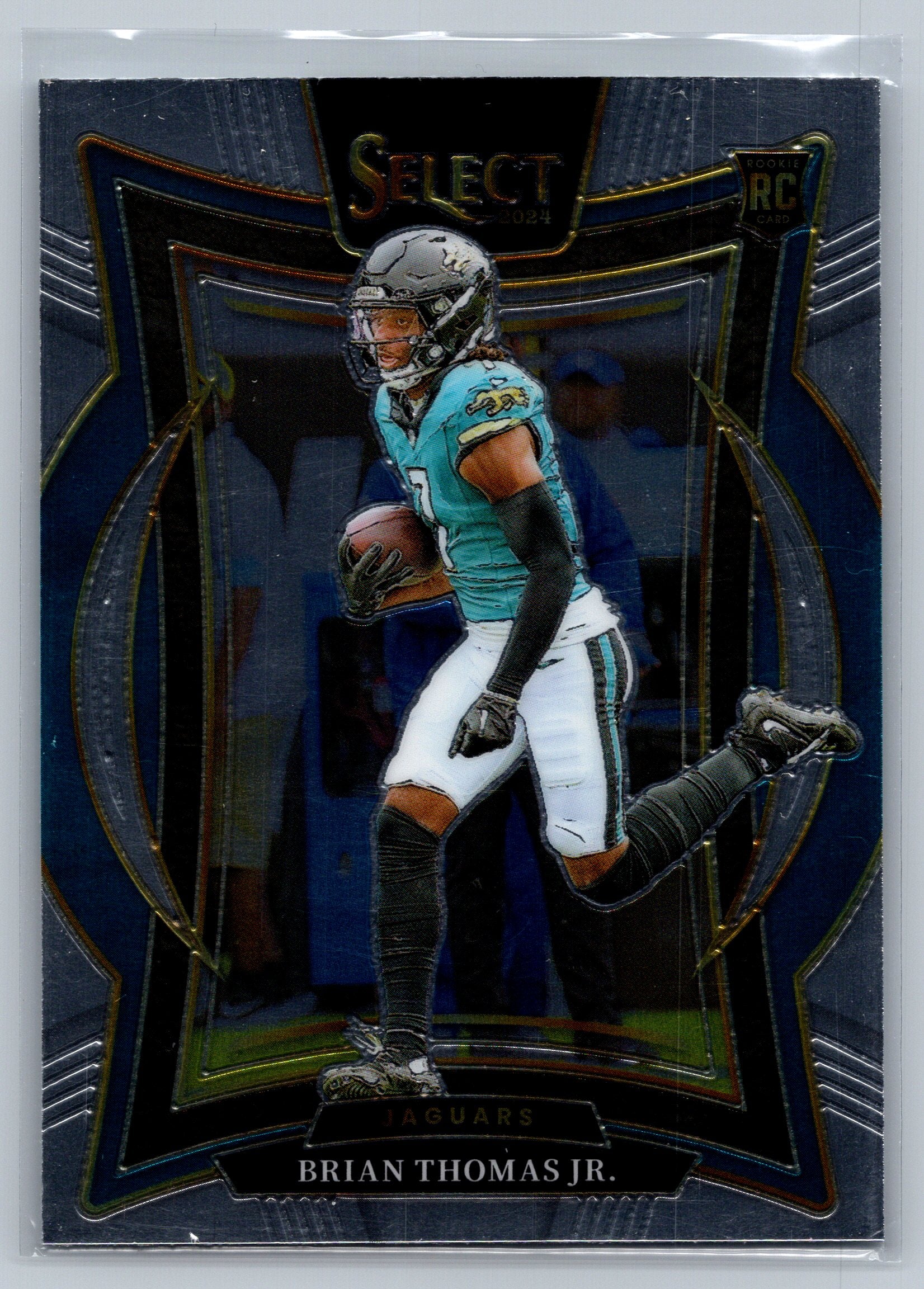 2024 Panini Select Brian Thomas Jr. Concourse Level Rookie Card #91