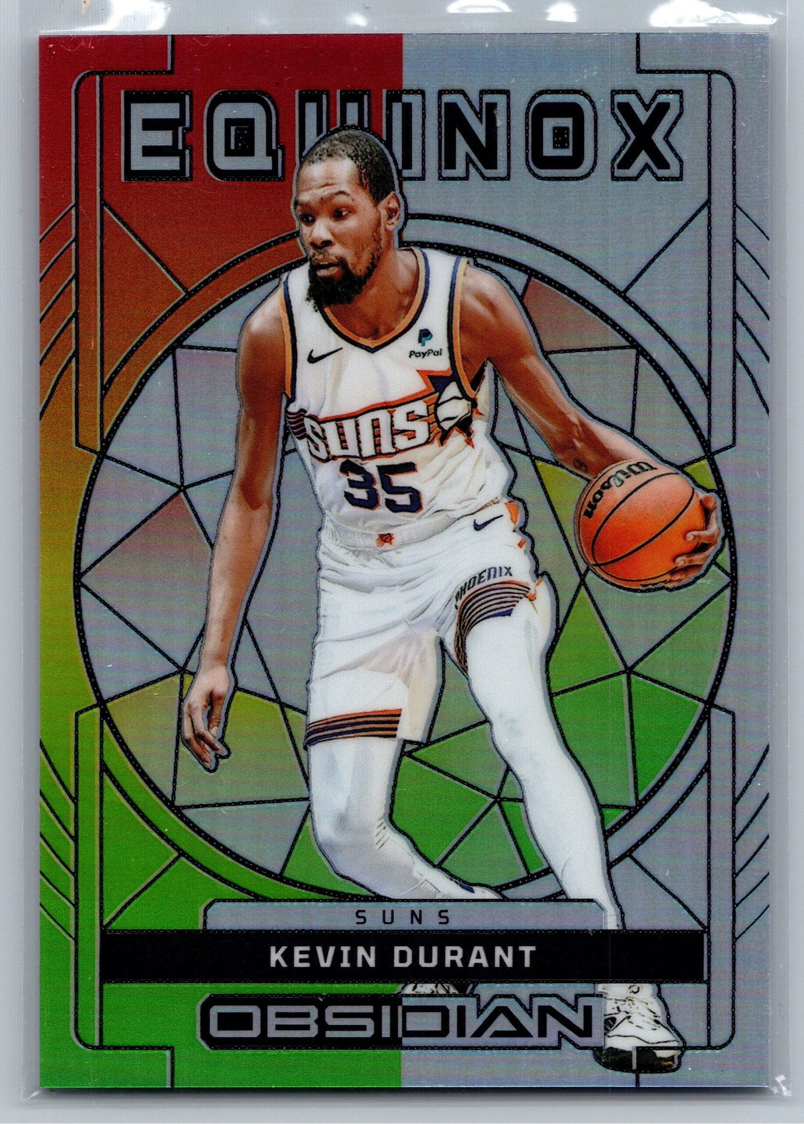 2023 Panini Obsidian Equniox Kevin Durant /60 #25