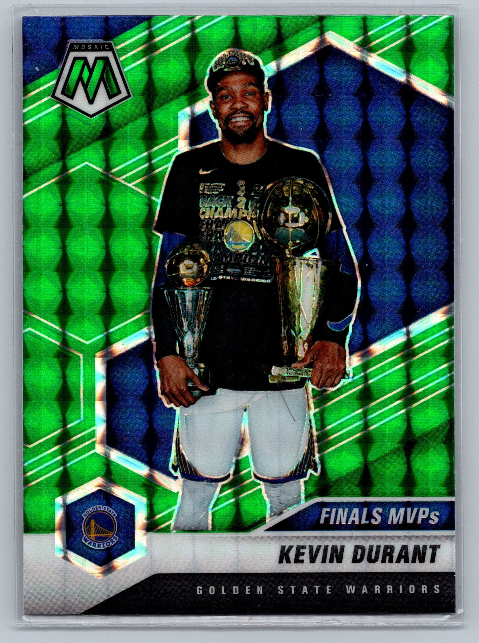 2024 Panini Mosaic Kevin Durant Finals MVP Green #296