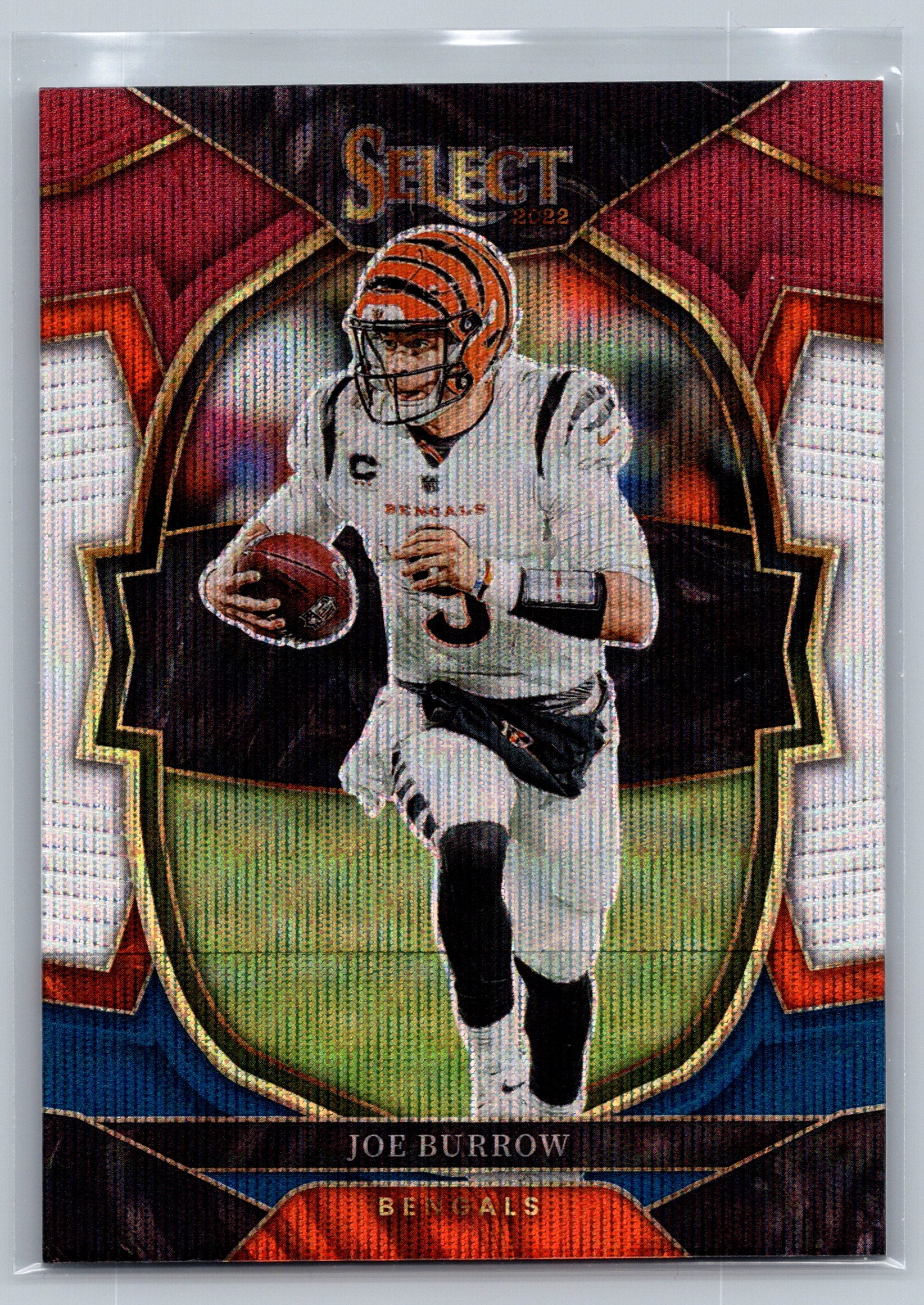 2022 Panini Select Joe Burrow Red White Blue Concourse Level /249 #70
