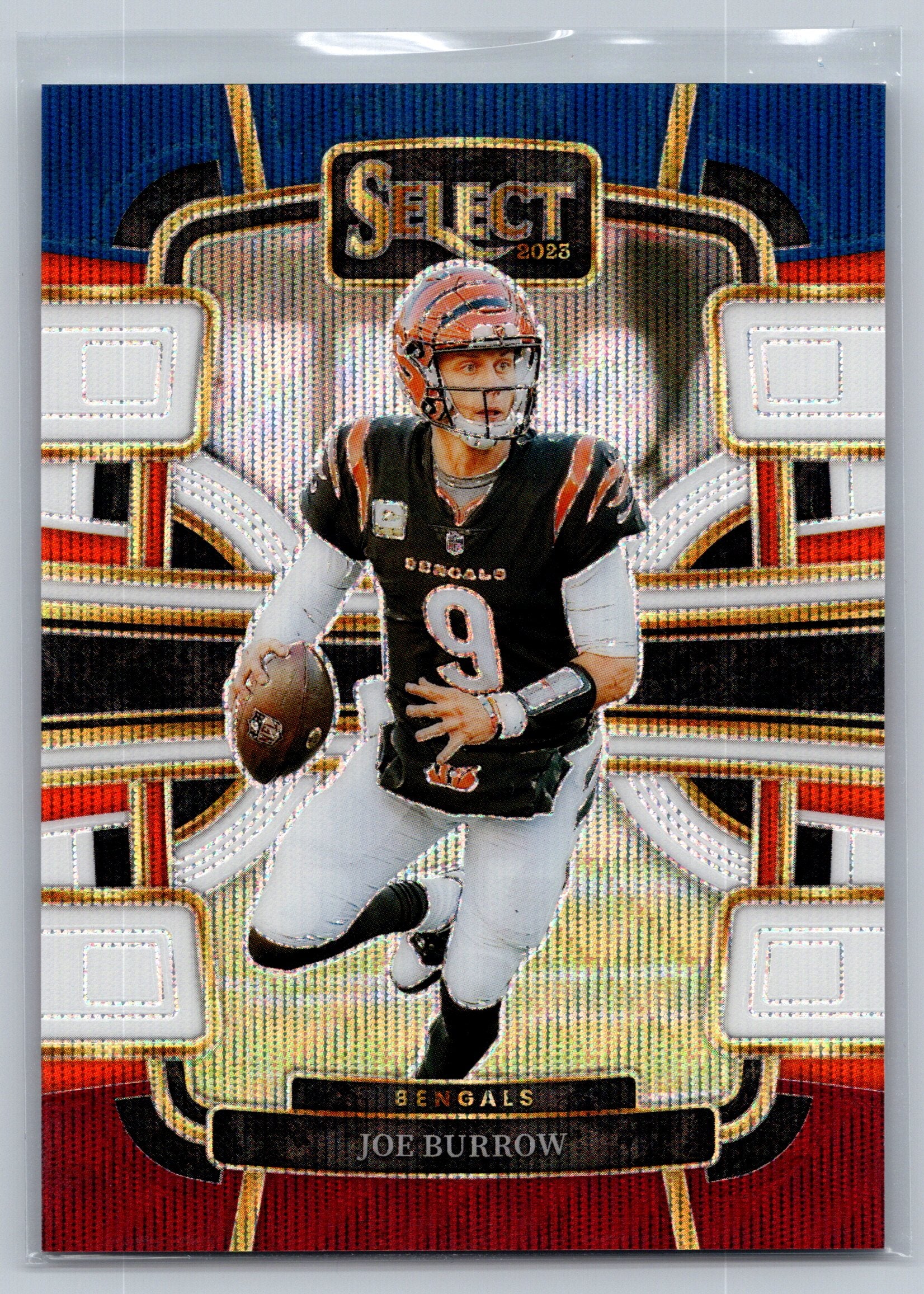 2023 Panini Select Joe Burrow Red White Blue Concourse Level /259 #20
