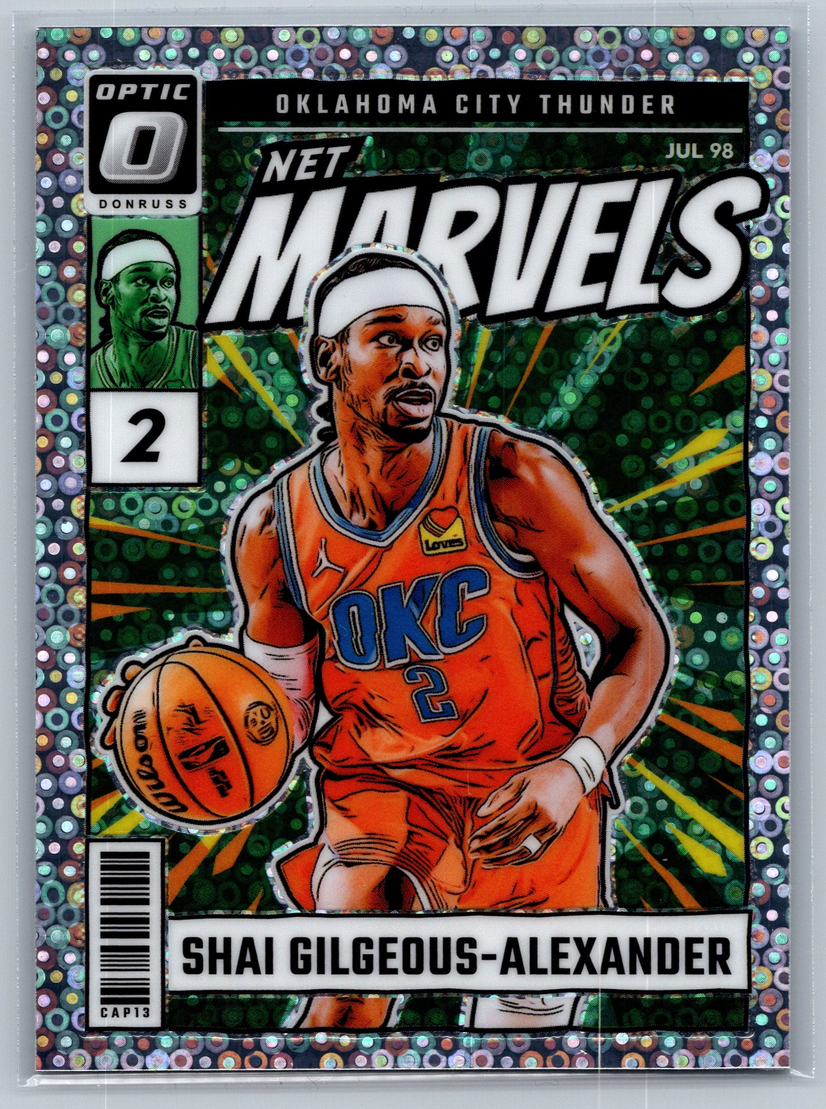 2024 Panini Optic Shai Gilgeous-Alexander Fast Break Net Marvels #8