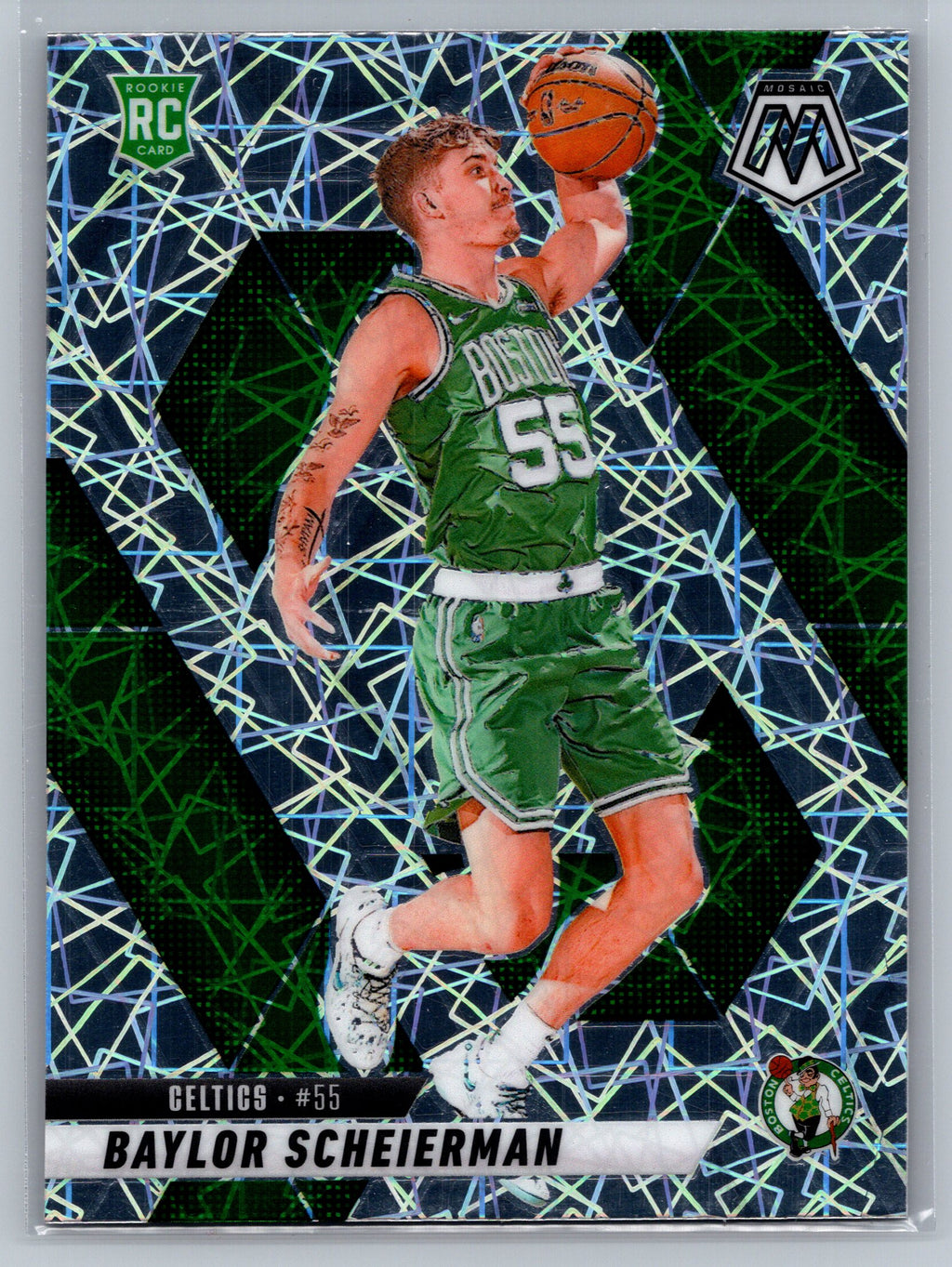 2024 Panini Mosaic Baylor Scheirman Hobby Exclusive Rookie Card #245