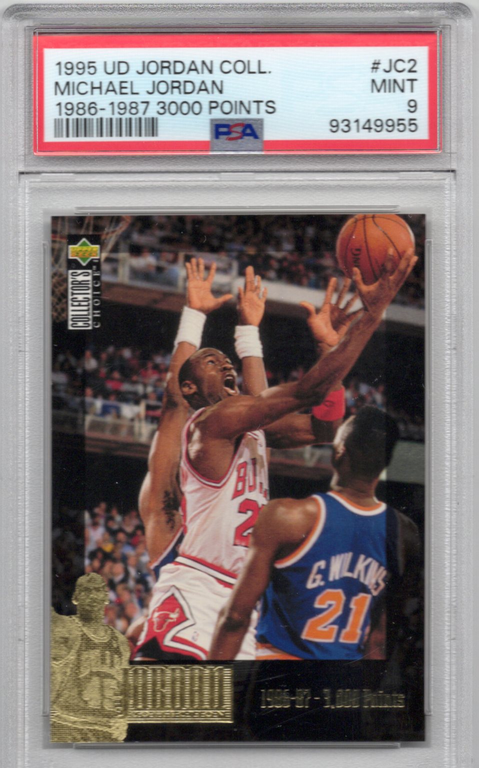 1995 Upper Deck Michael Jordan PSA 9 Mint #JC2