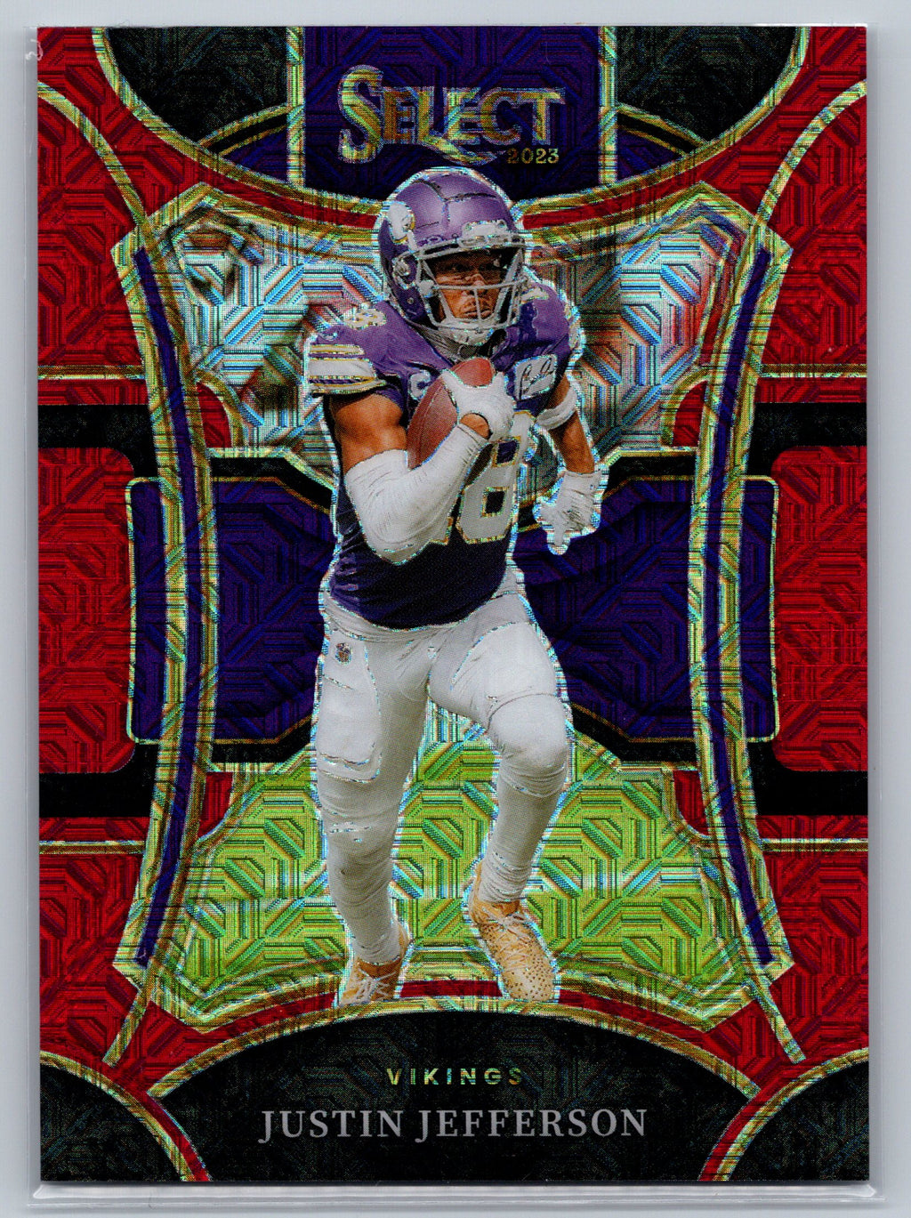 2023 Panini Select Justin Jefferson Suite Level Mojo /49 #461