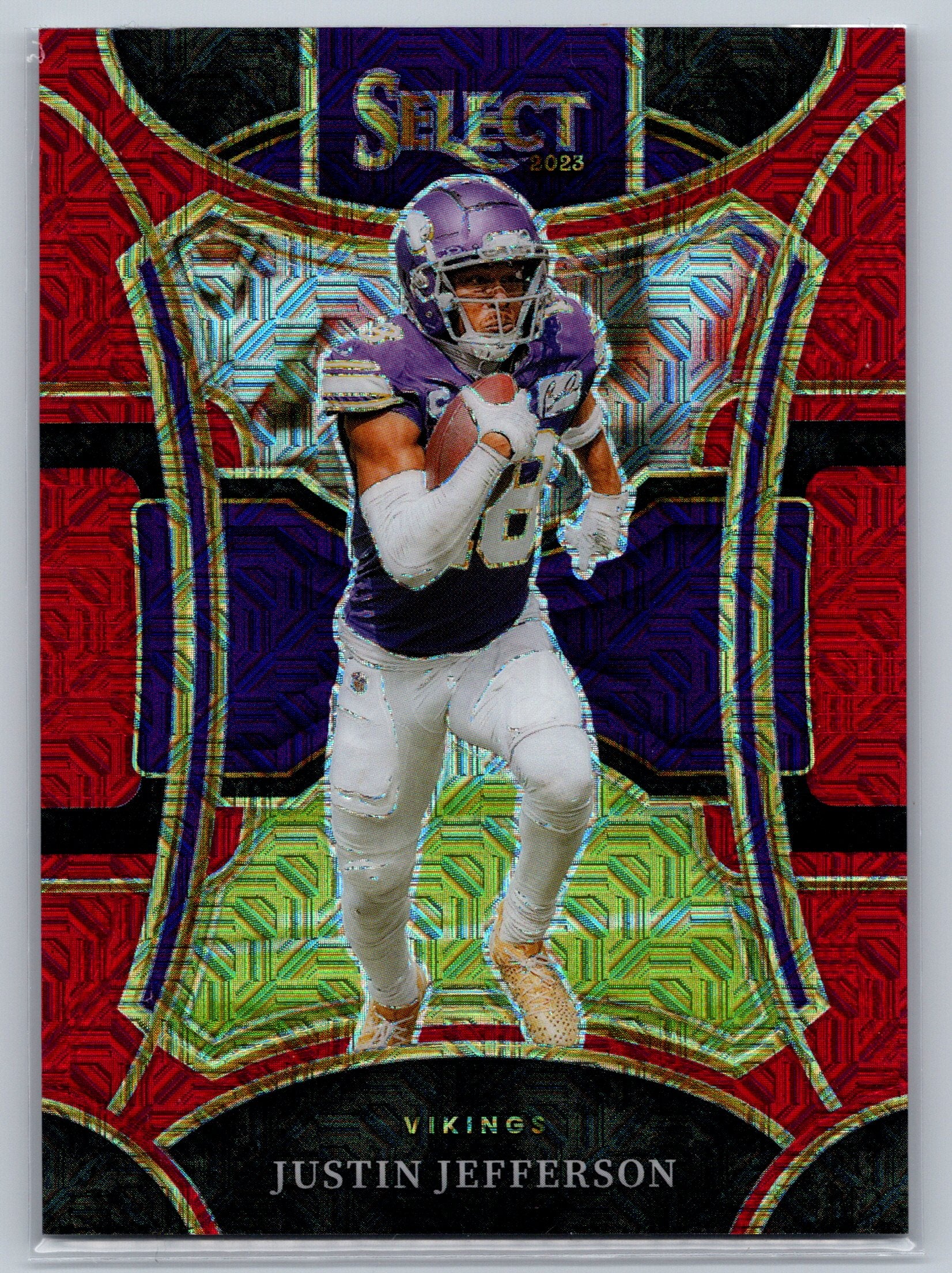 2023 Panini Select Justin Jefferson Suite Level Mojo /49 #461