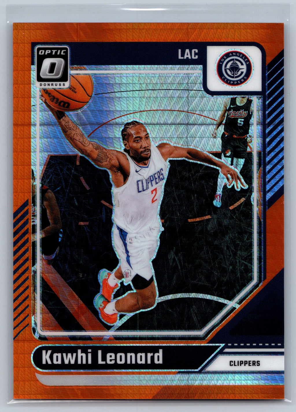 2024 Panini Optic Kawhi Leonard Orange /299 #141