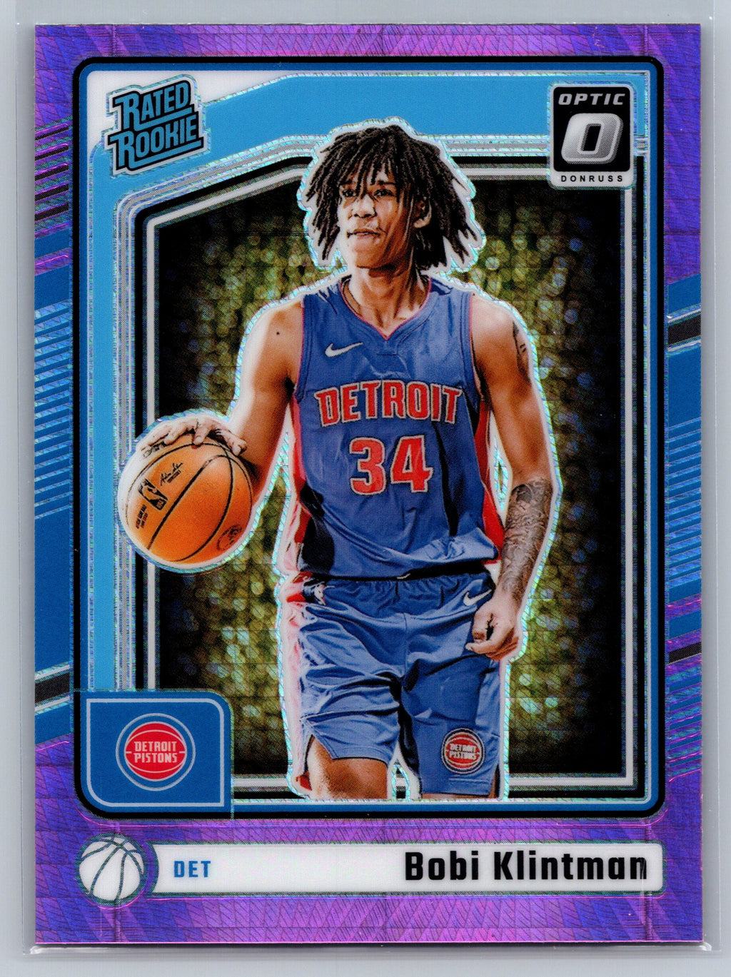 2024 Panini Optic Bobi Klintman Hyper Pink Rookie Card #289