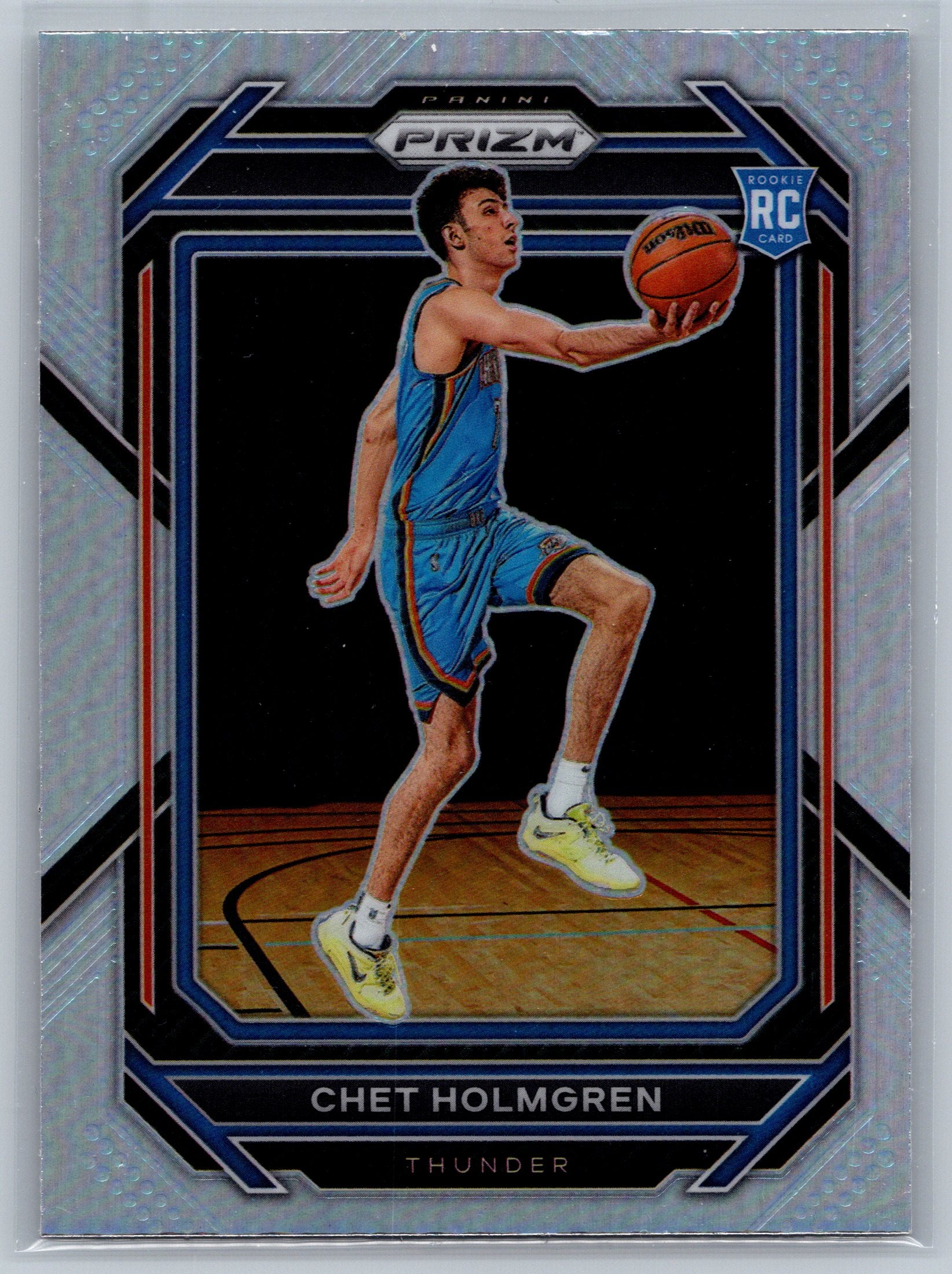 2022 Panini Prizm Chet Holmgren Silver Rookie Card #266