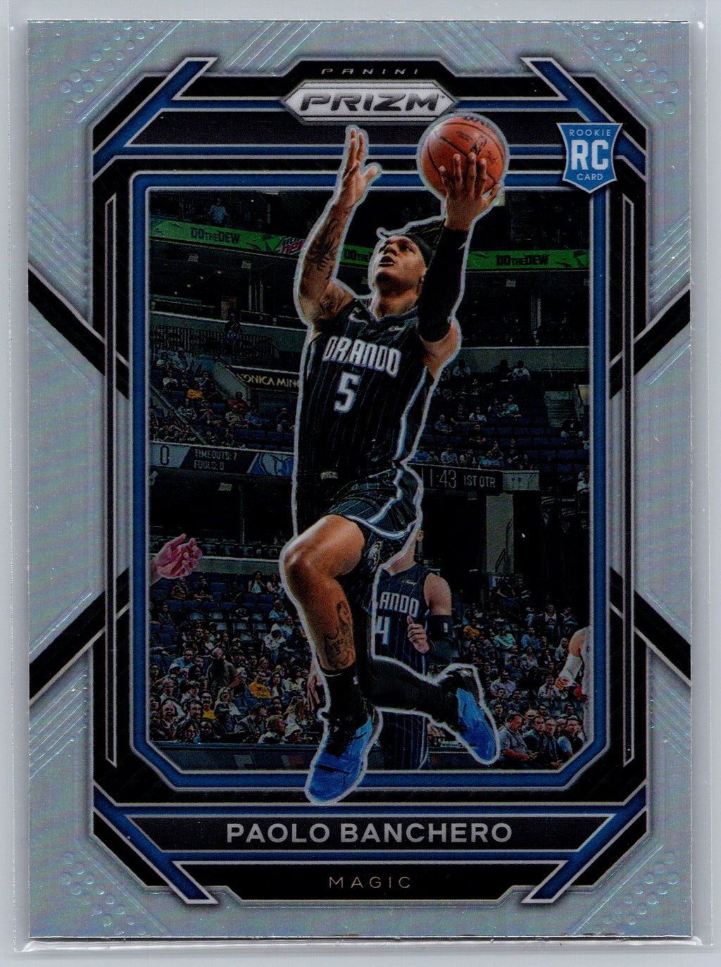 2022 Panini Prizm Paolo Bachero Silver Rookie Card #249