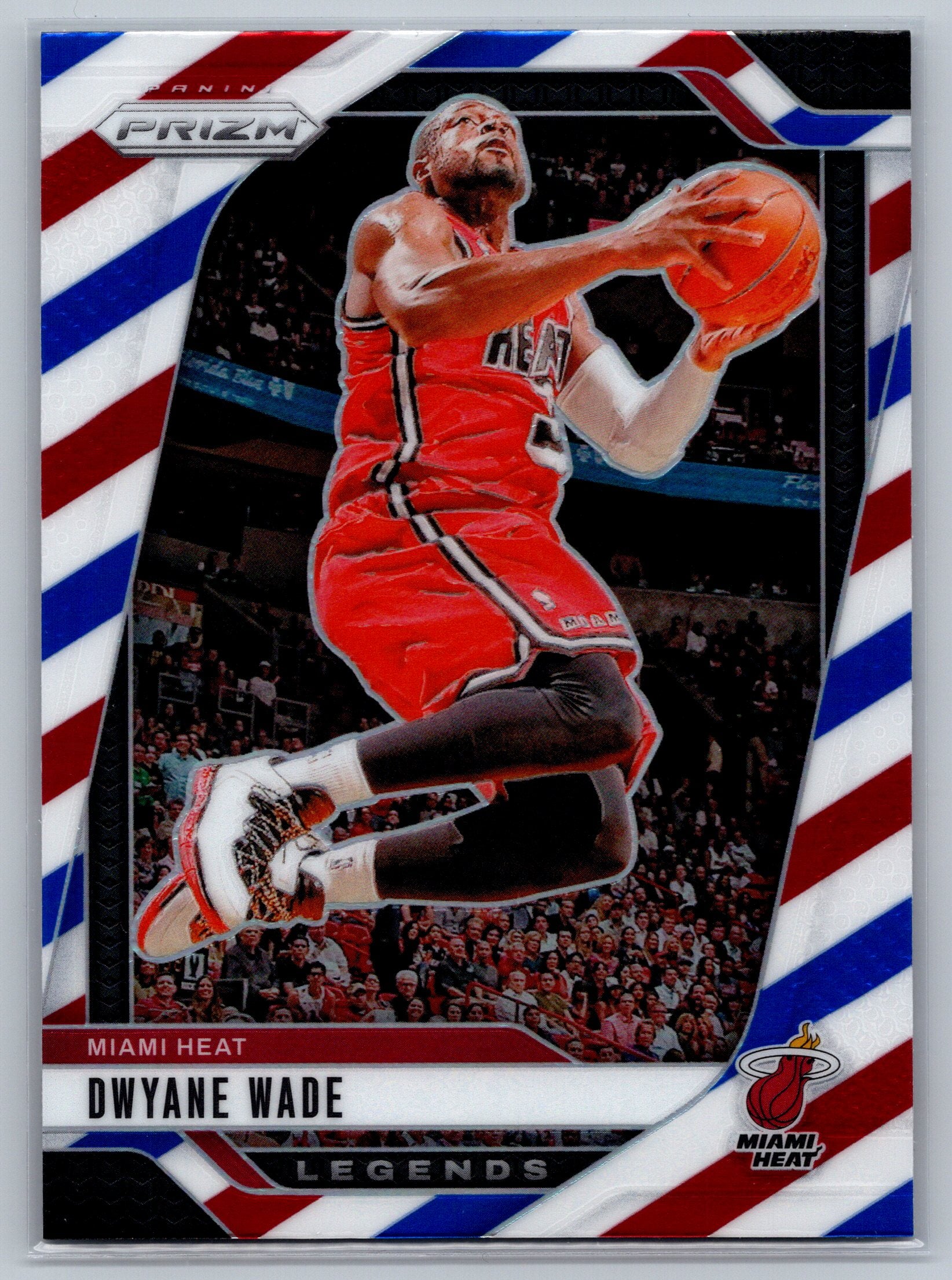 2024 Panini Prizm Dwyane Wade Red White Blue #276