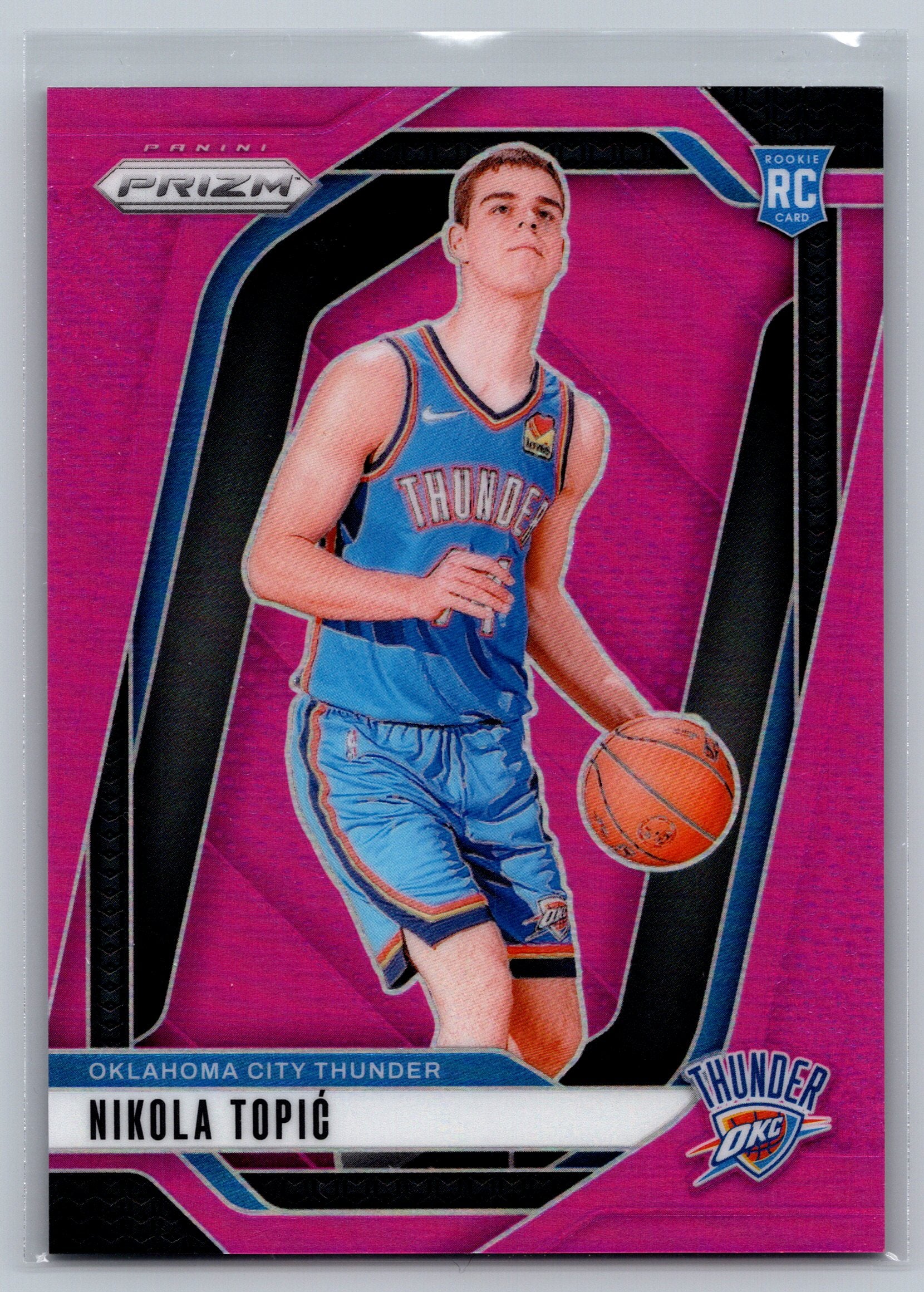 2024 Panini Prizm Nikola Topic Pink Rookie Card #230