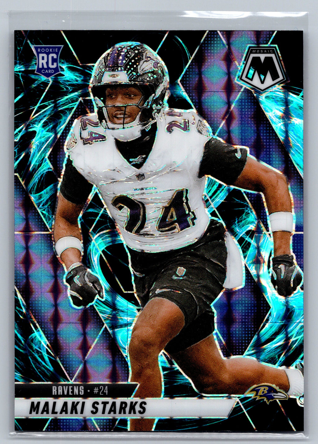 2025 Panini Mosaic Malaki Starks Rookie Genesis #347