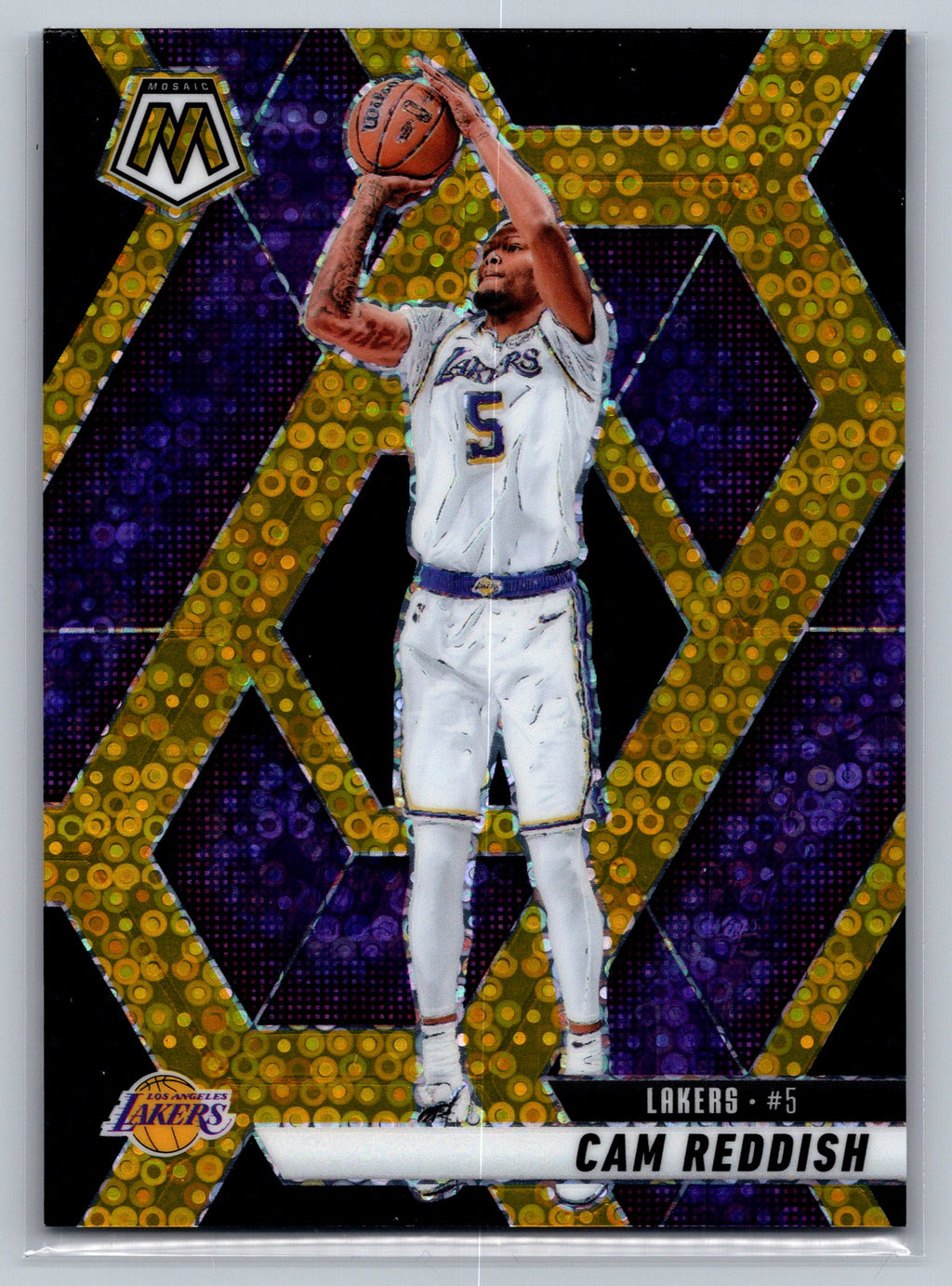 2024 Panini Mosaic Cam Reddish Fast Break Gold/Black /3 #170