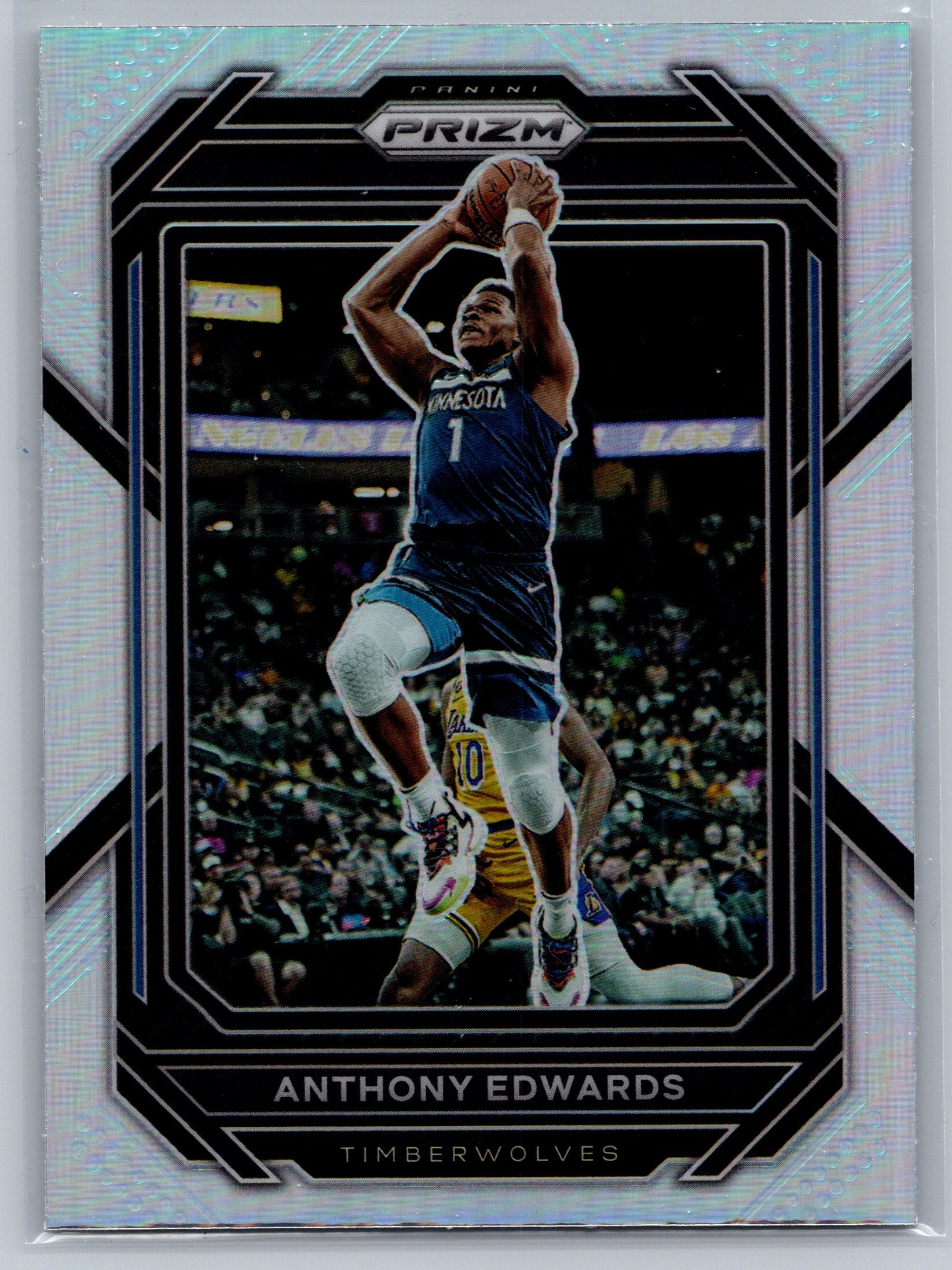 2022 Panini Prizm Anthony Edwards Silver #56