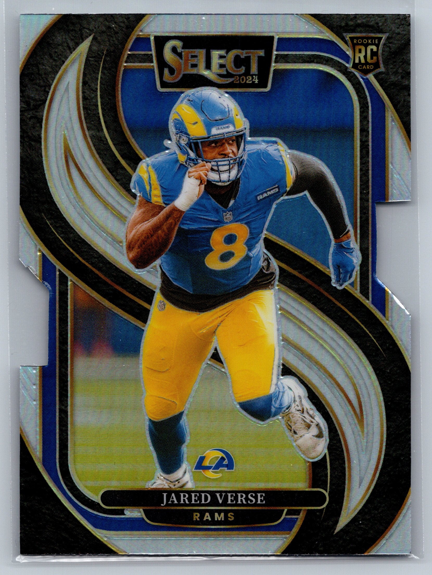 2024 Panini Select Jared Verse Silver Die-Cut Rookie Card #132